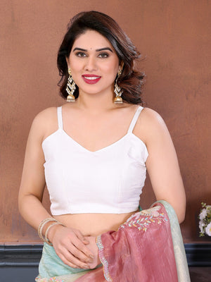 Turquoise & Wine Ombre Georgette Silk Saree With Artistic Bird Motif Sequins Embroidery Work - Image 2