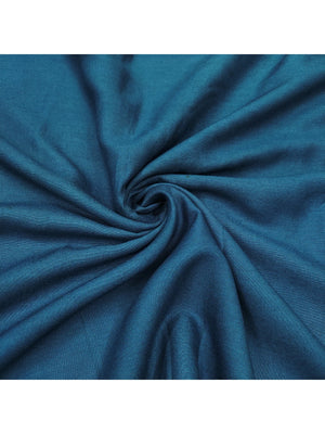 Beige & Blue Linen Floral Printed Unstitched Suit Material for Stylish Traditional Outfits - Image 2
