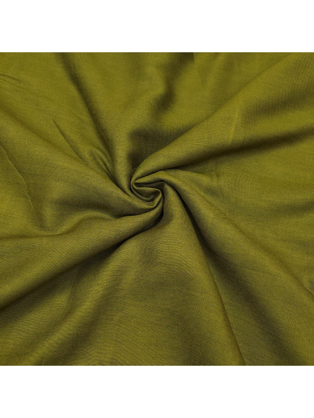 Beige & Green Linen Floral Printed Unstitched Suit Material for Stylish Traditional Outfits - Image 5