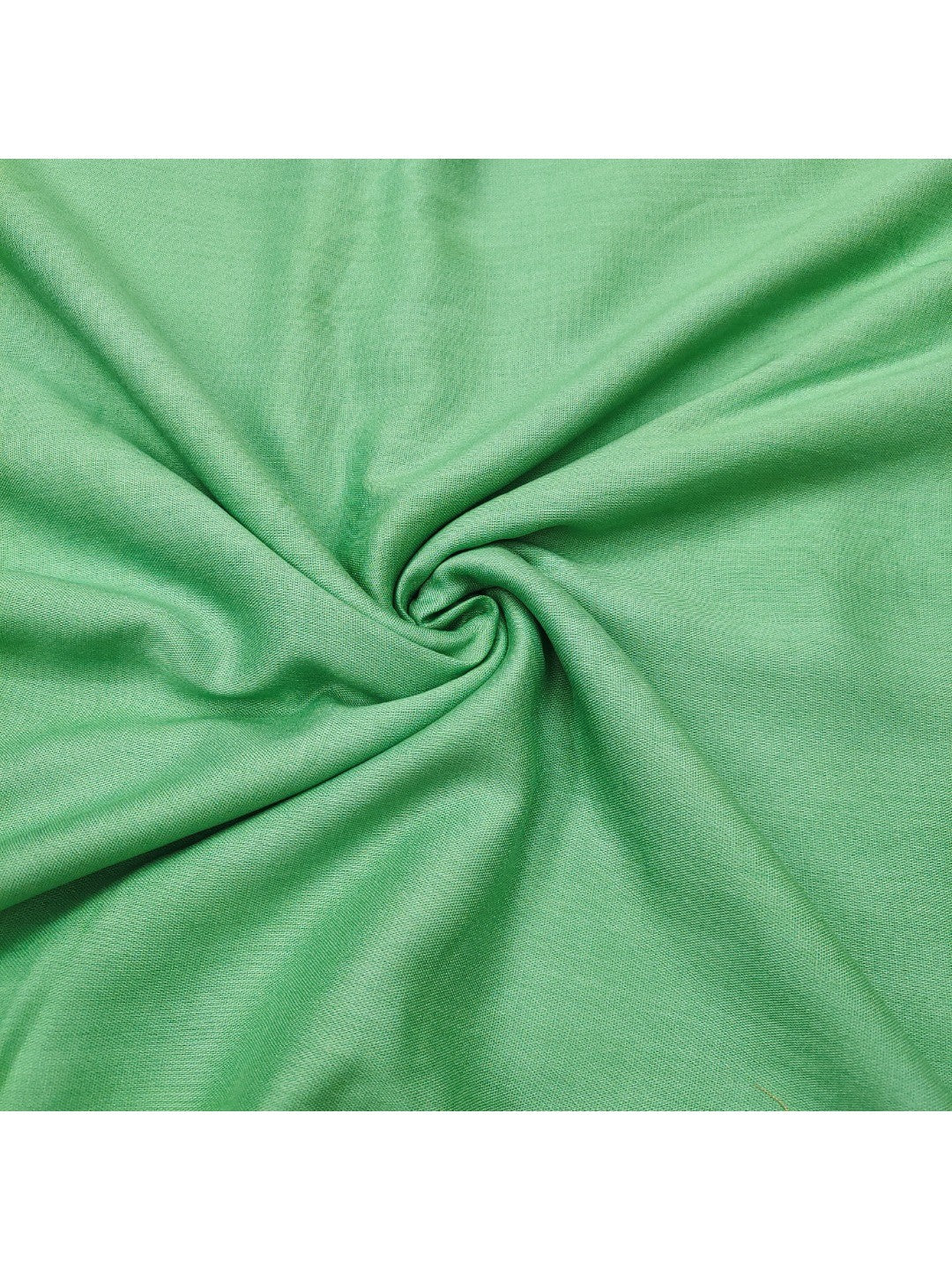 Green Floral Printed Linen Dress Material Featuring Lightweight Comfortable Fabric - Image 5