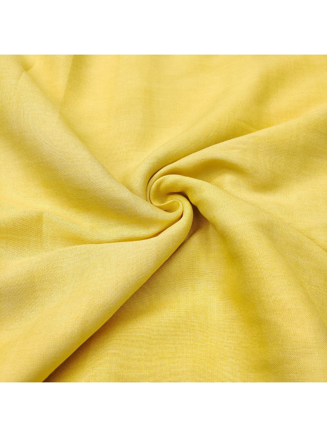 Yellow Floral Chanderi Silk Dress Material with Gold Embellishments - Image 2
