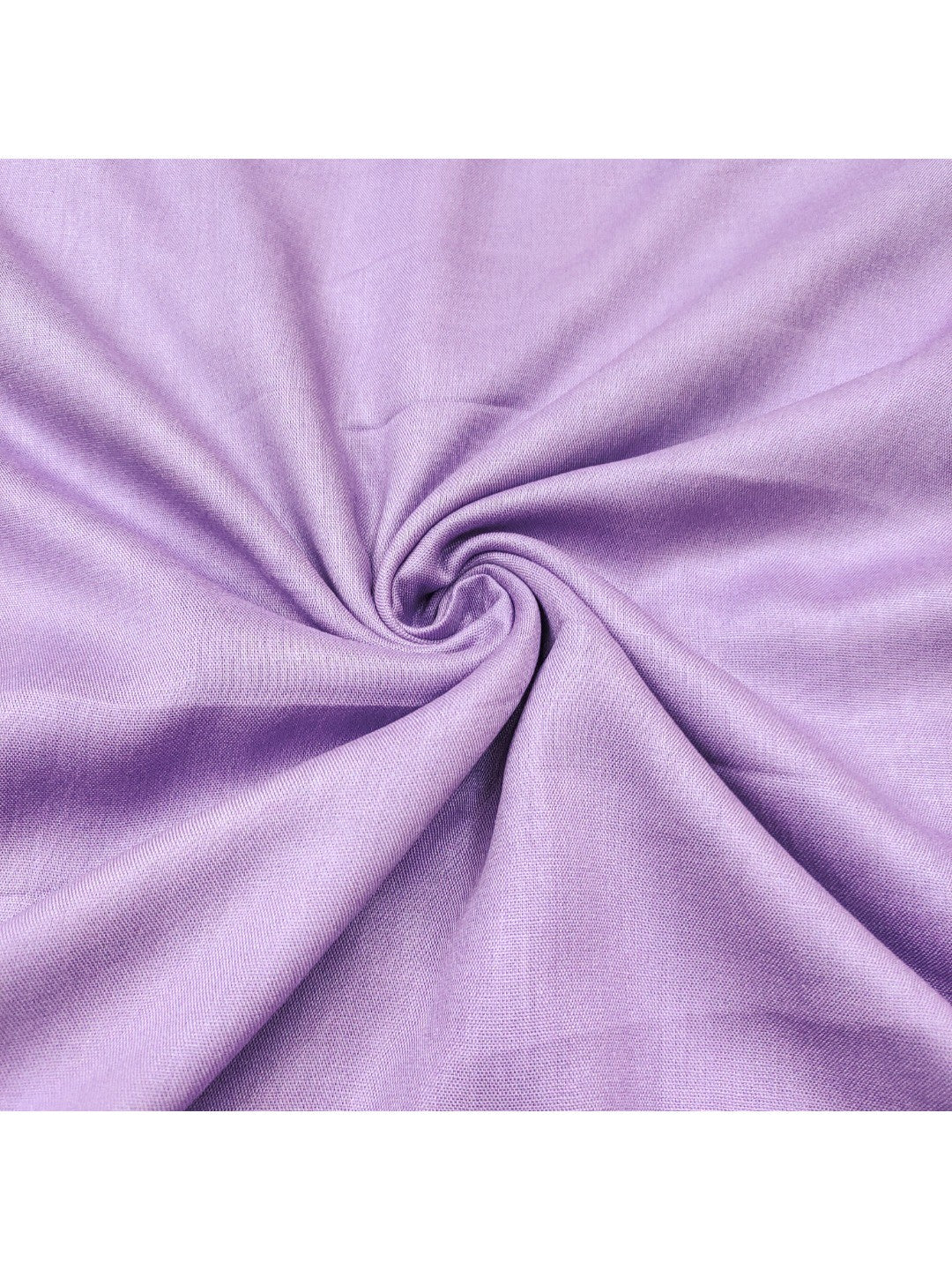 Lavender Floral Print Chanderi Silk Dress Material with Dupatta - Image 3