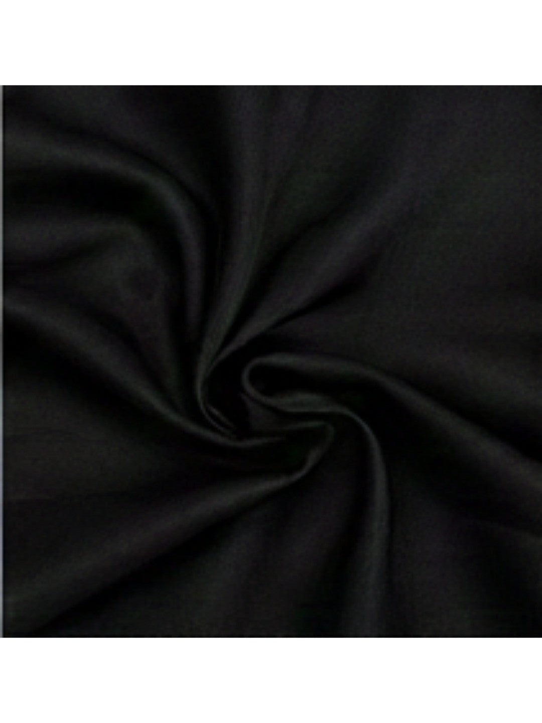White Polka Dot and Striped Crepe Saree with Black Border - Image 5
