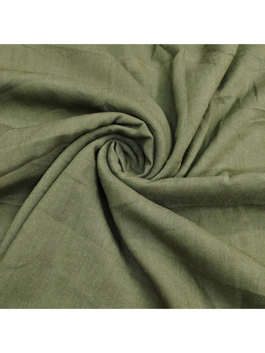 Peachmode Green Pure Cotton Lilian Dress Material with Embroidered Dupatta - Image 6