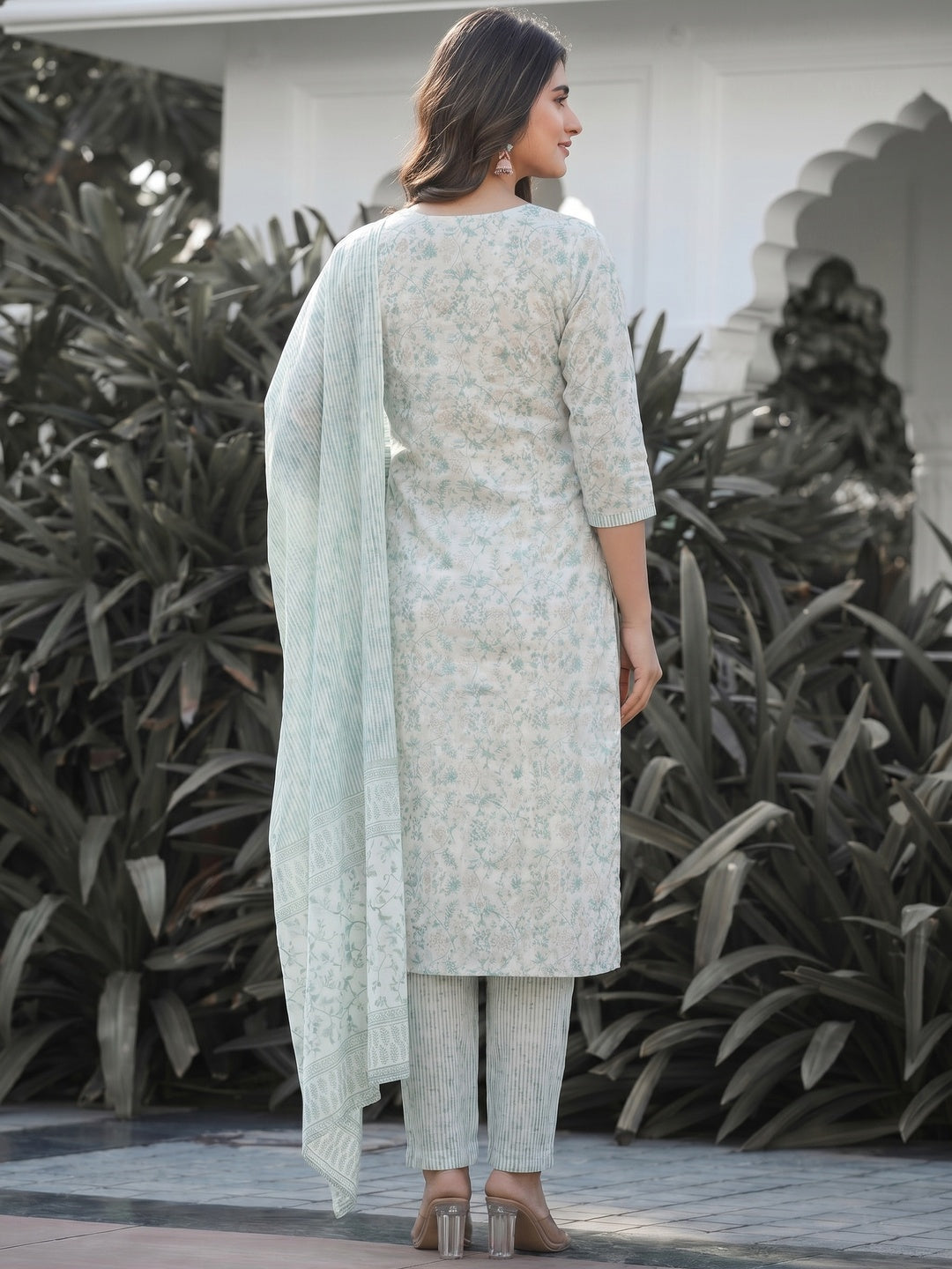 AARD-ANANY-1486-WHT-GRN - Image 2