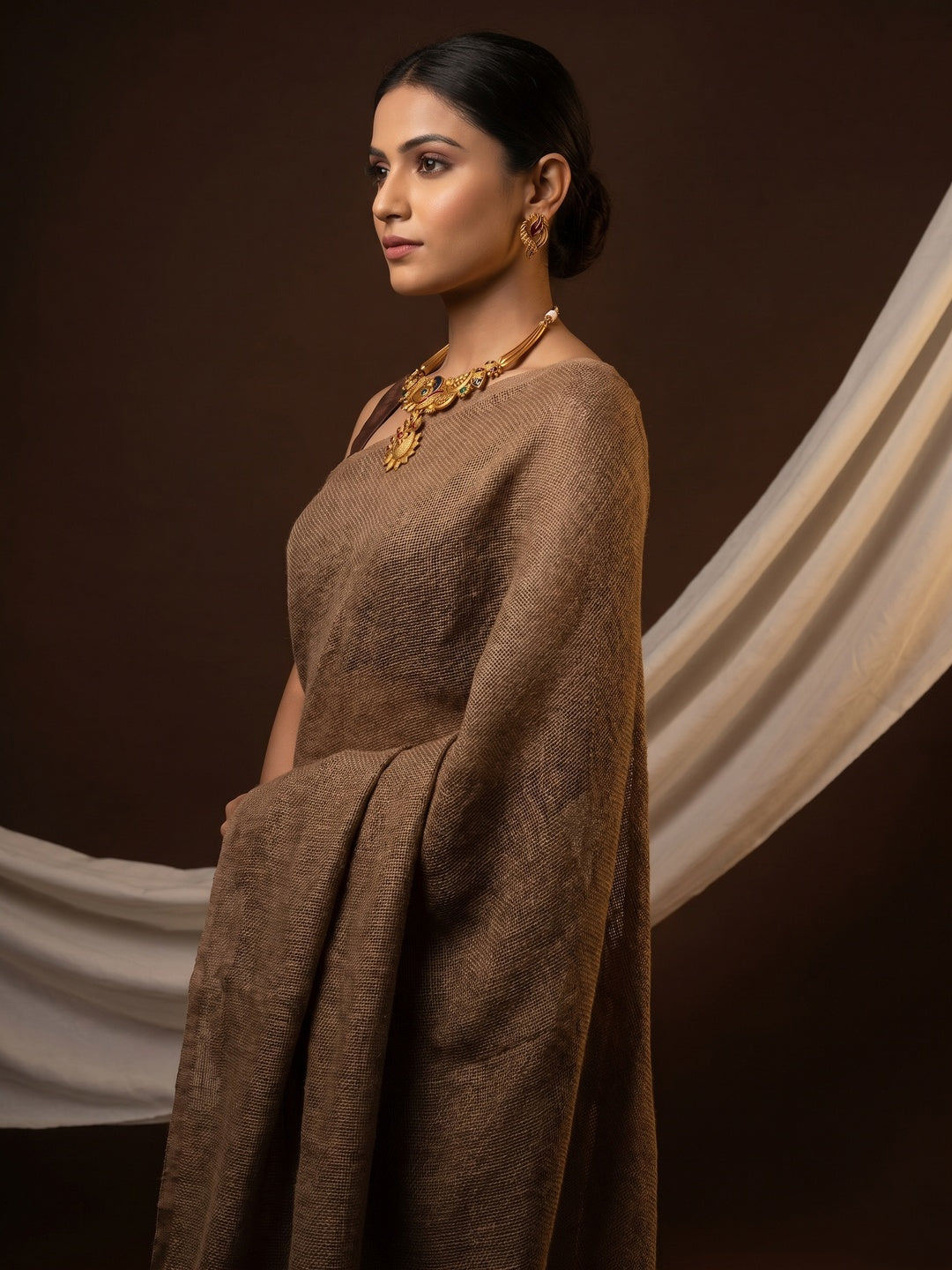 Gold Plated Alloy Necklace Set - Image 3
