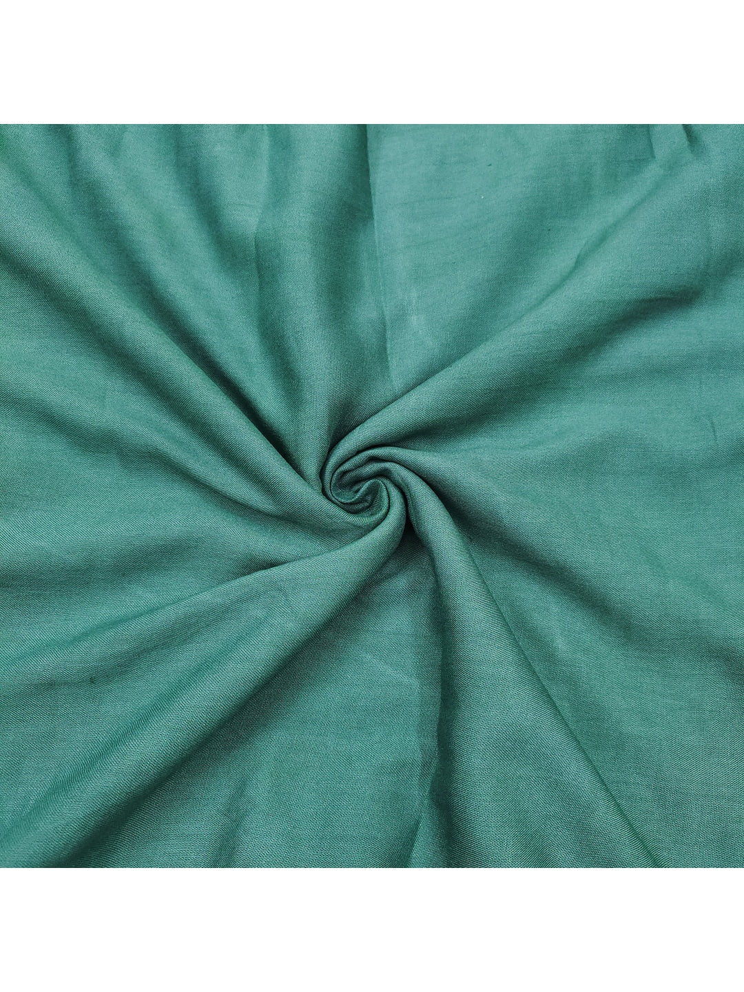 Peachmode Teal Pure Cotton Lilian Dress Material with Embroidered Dupatta - Image 5