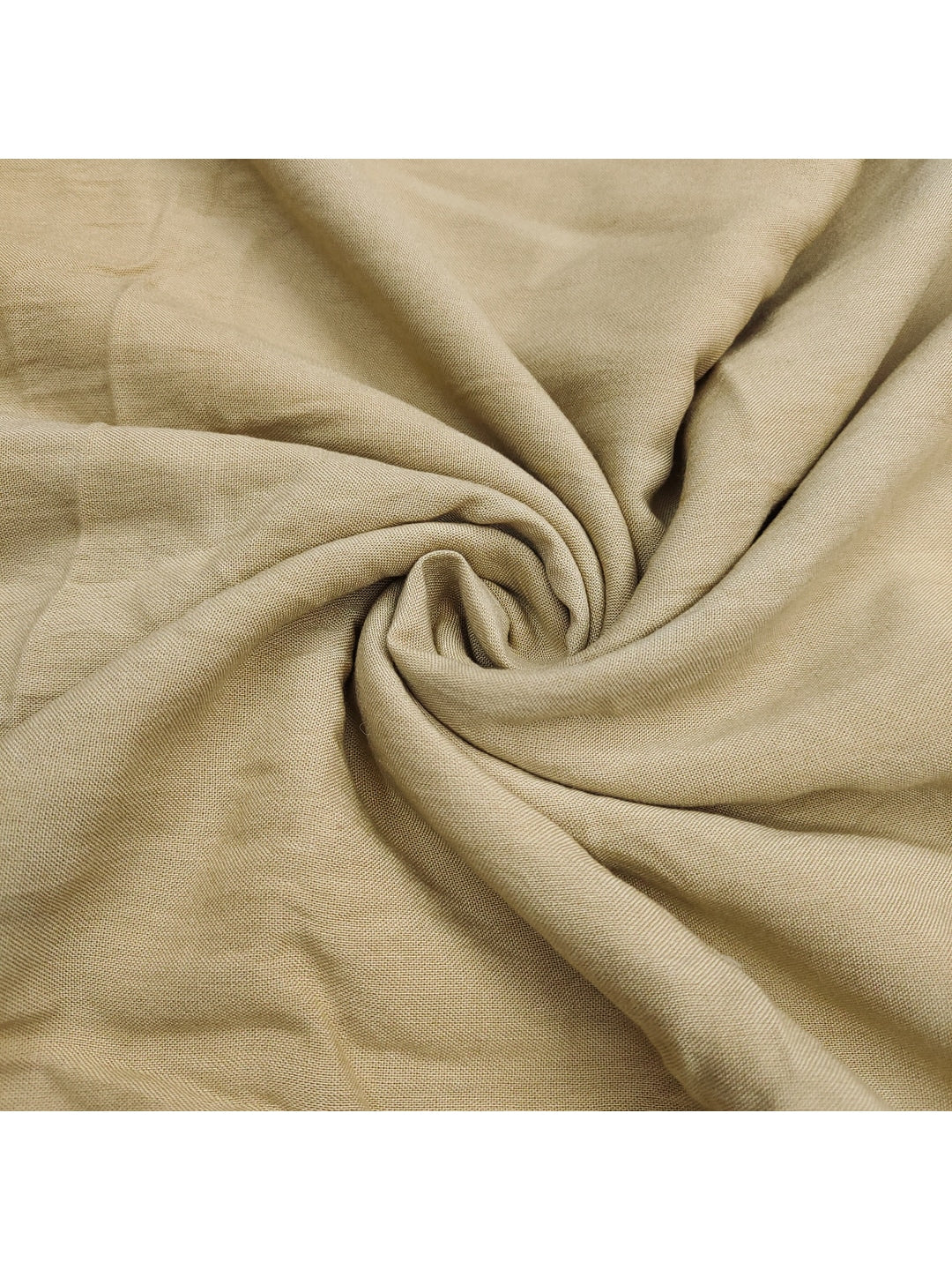 Peachmode Cream Pure Banarasi Cotton Dress Material with Embroidered Dupatta - Image 5