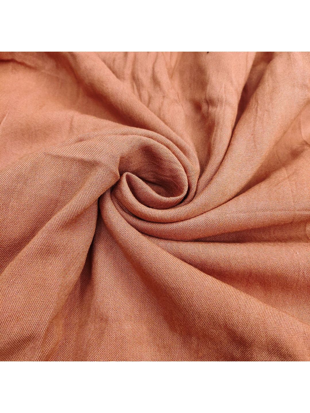Peachmode Peach Pure Banarasi Cotton Dress Material with Embroidered Dupatta - Image 5