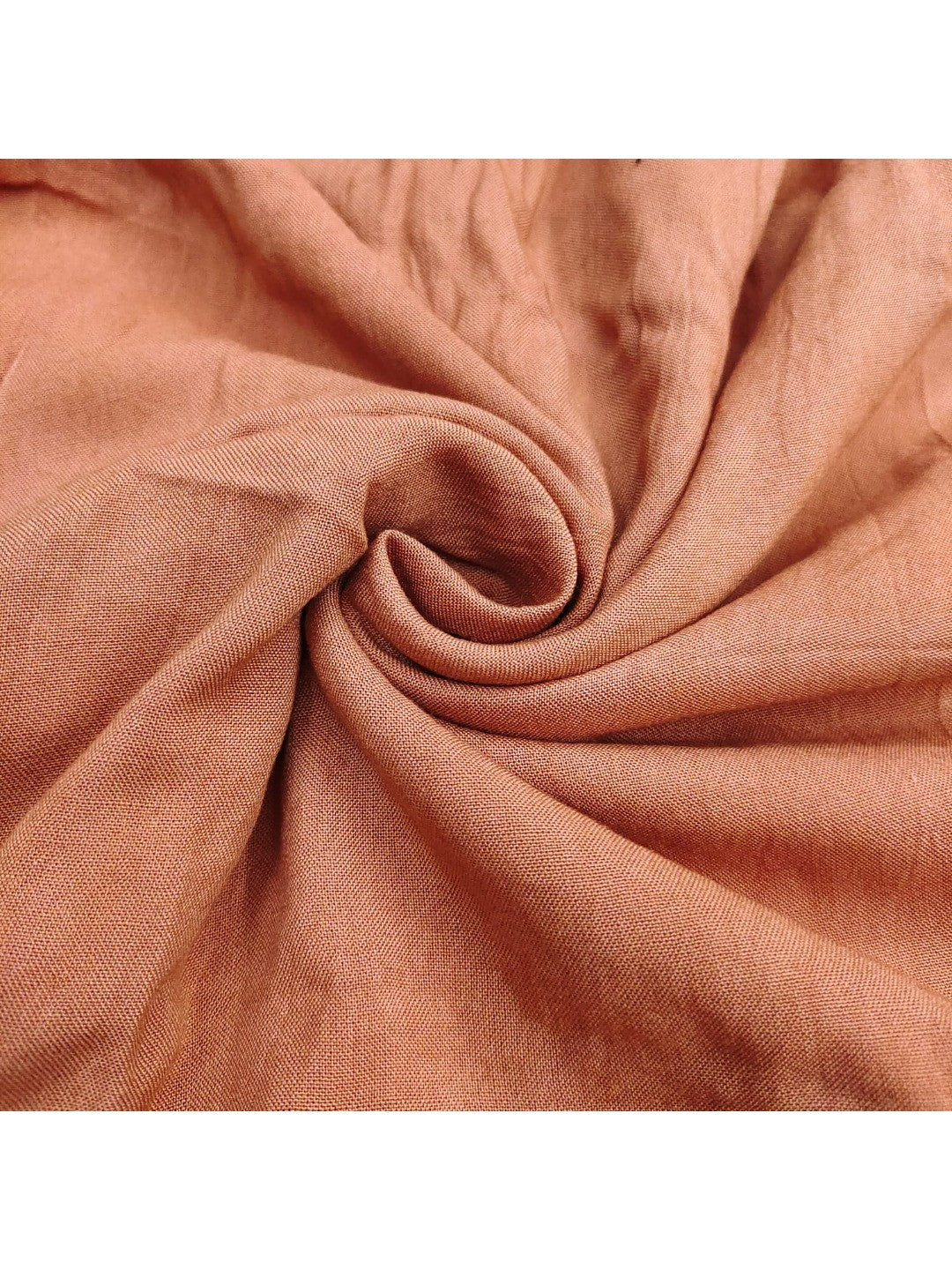 Peachmode Peach Pure Banarasi Cotton Dress Material with Embroidered Dupatta - Image 5