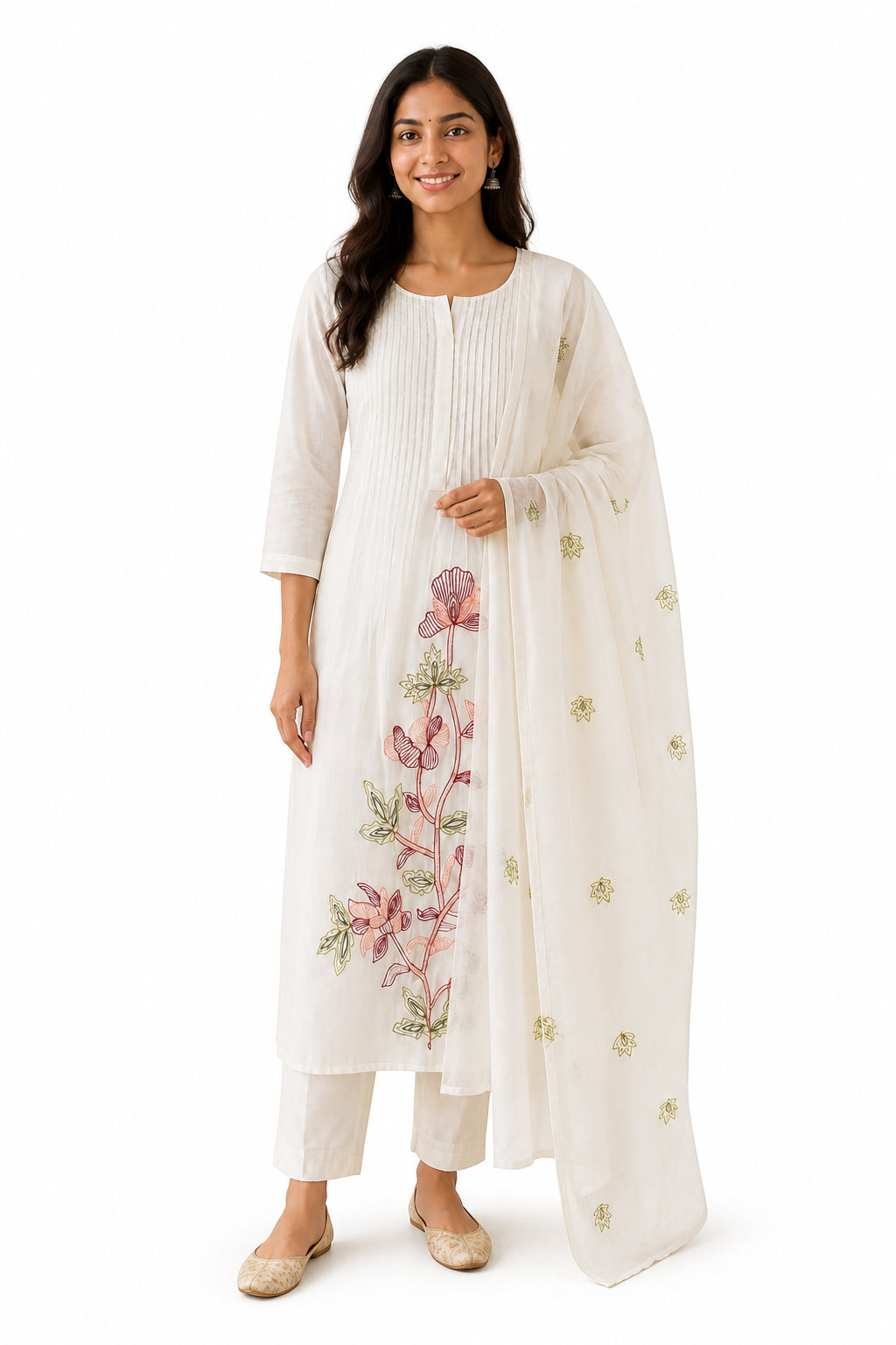 AARD-BNSL0002-CREAM white-background model view
