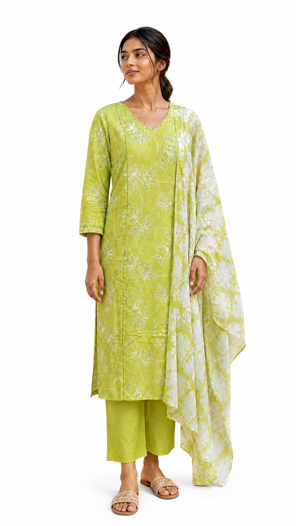AARD-3627-GREEN white-background model view