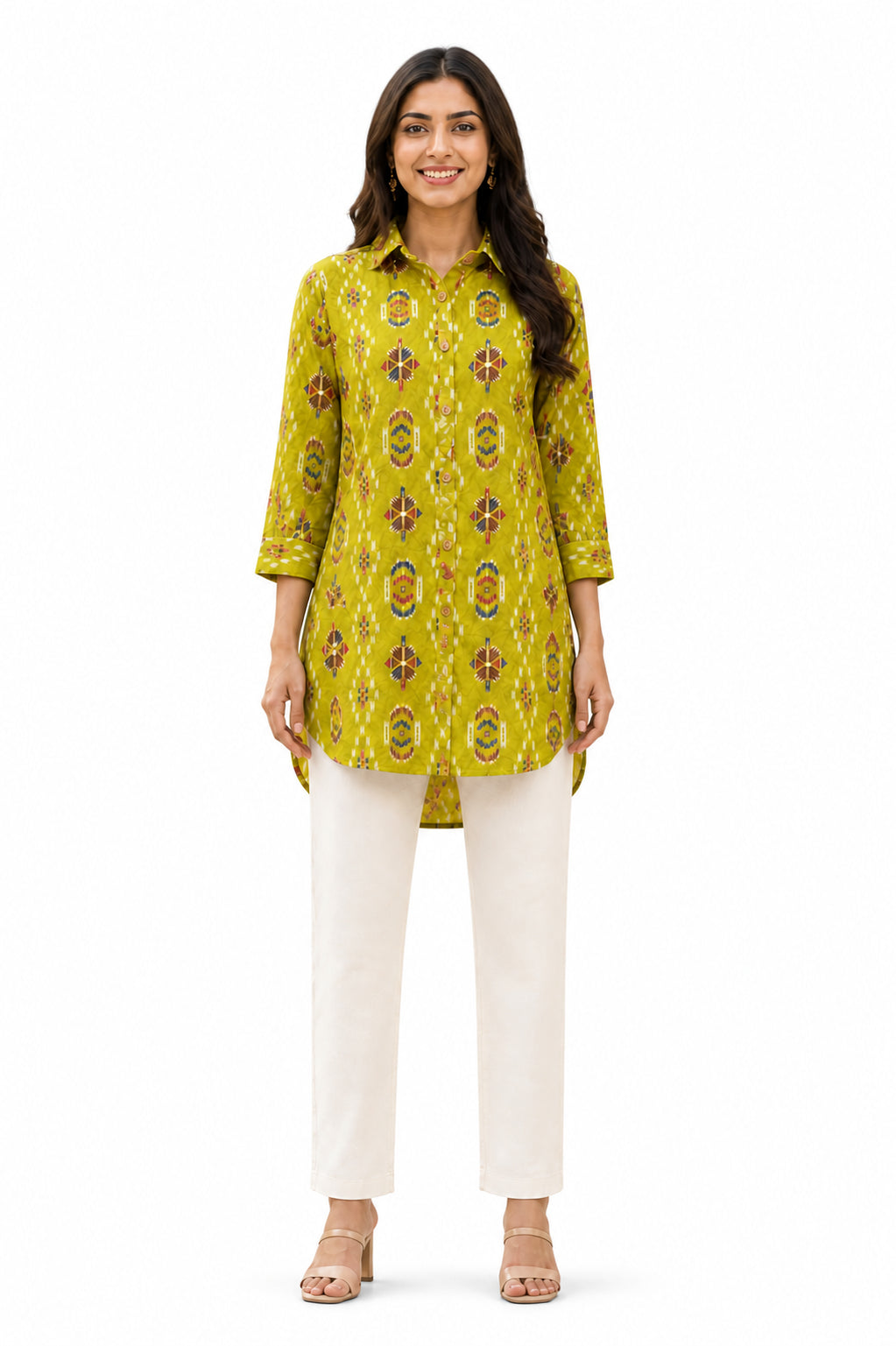 AARD-3935-OLIVE white-background model view