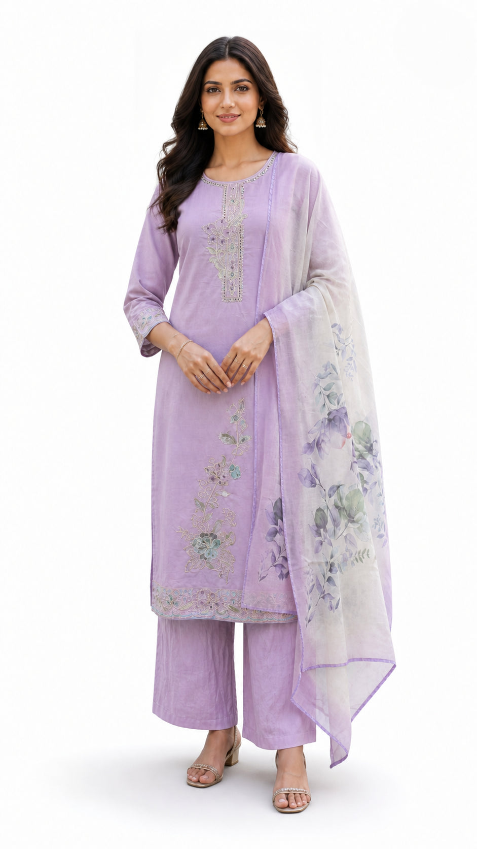 AARD-3722-LAVENDER white-background model view