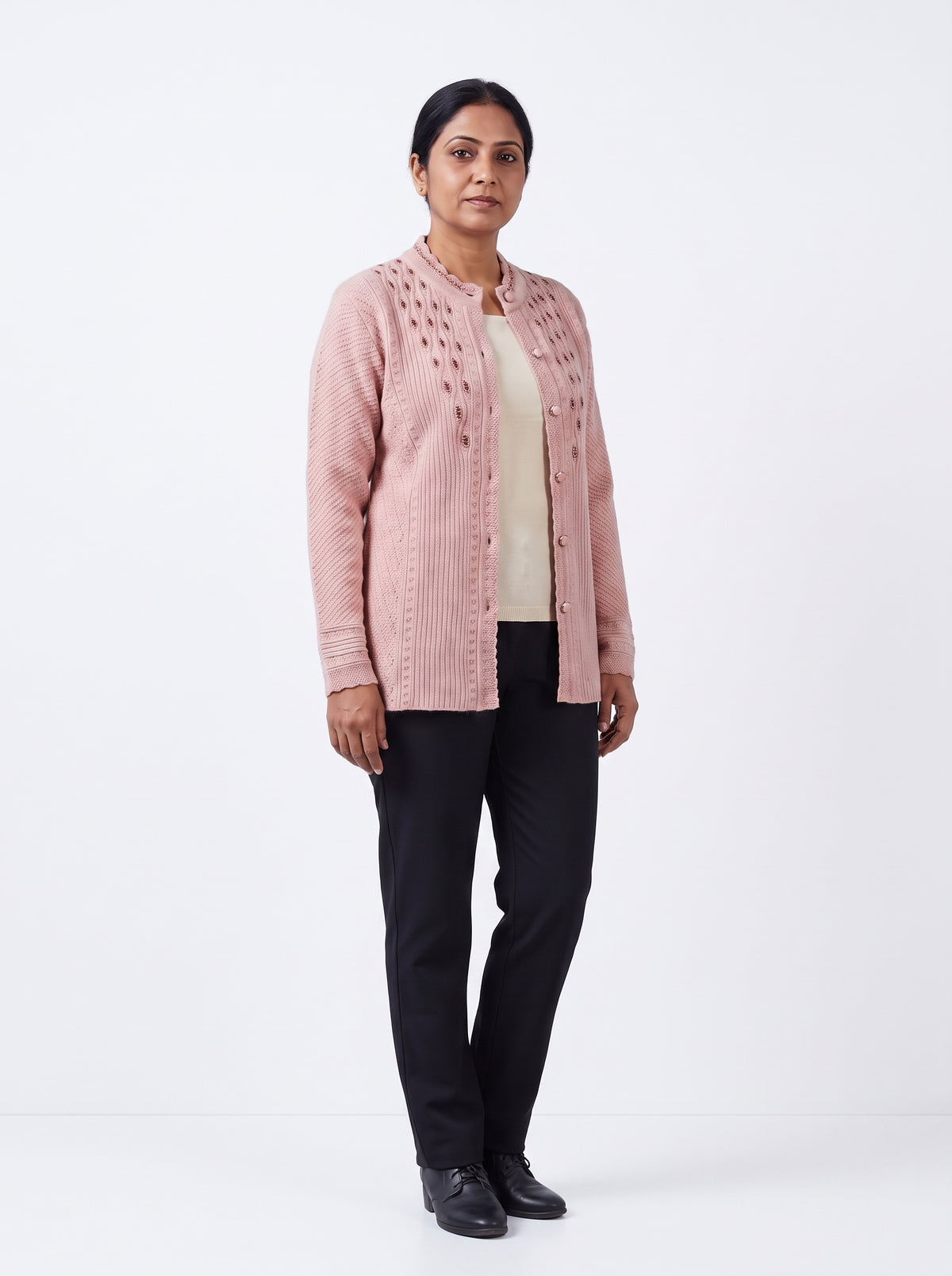 AARD-RUBAI-0004-PINK clean white-background model view