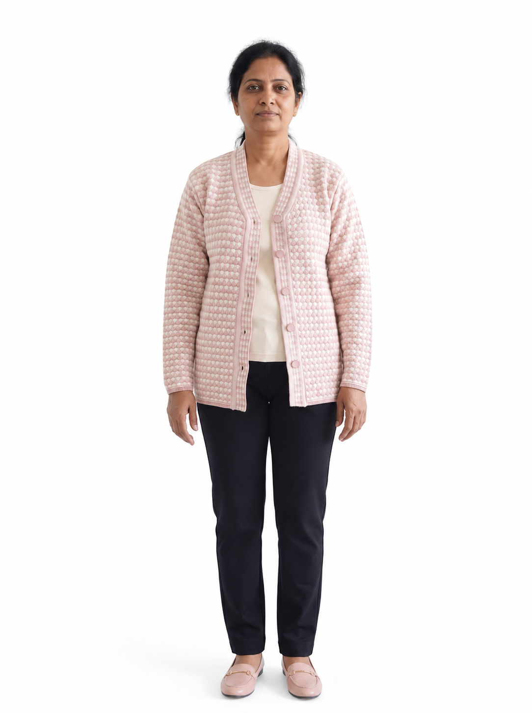 AARD-RUBAI-0013-PINK clean white-background model view