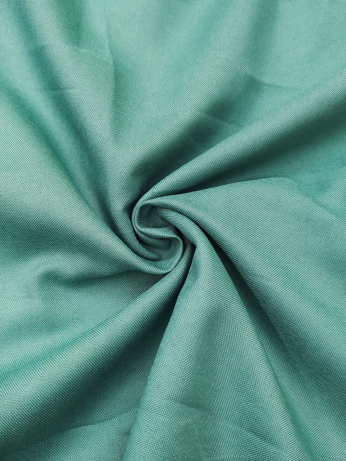 Peachmode Turquoise Embroidered Viscose Unstitched Dress Material - Image 5