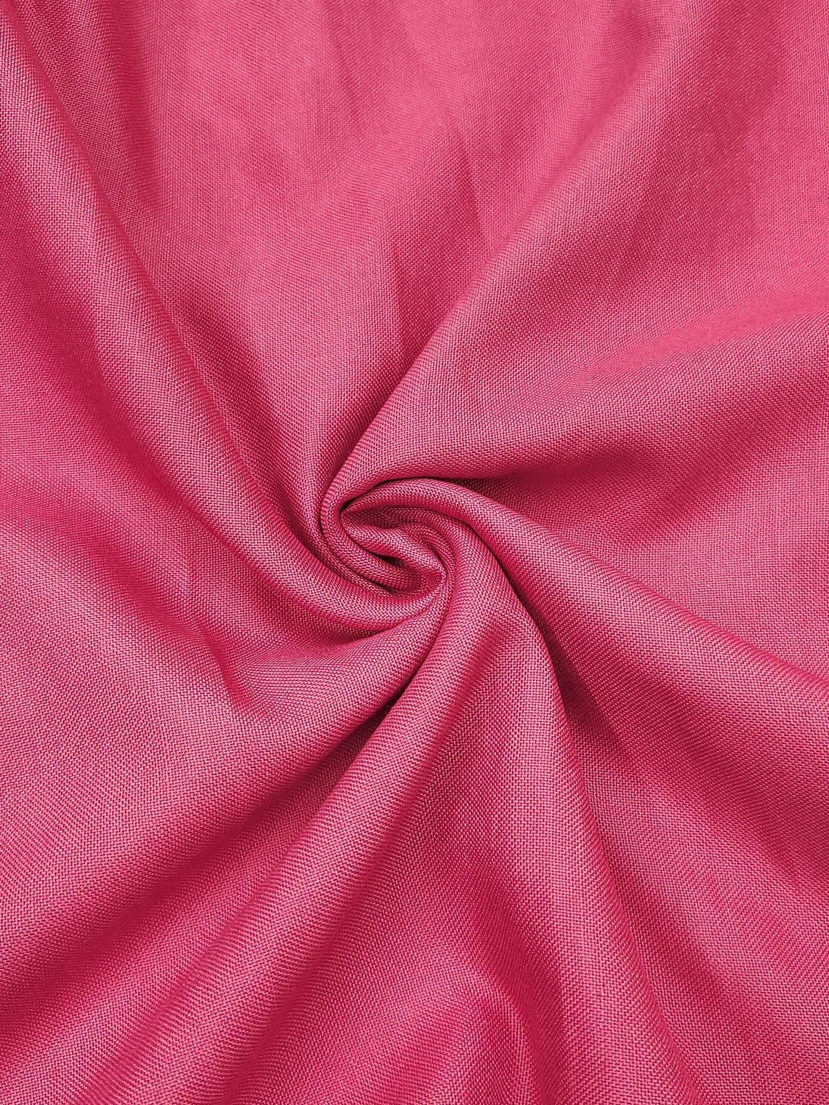 Peachmode Pink Peacock Printed Cotton Unstitched Dress Material - Image 5