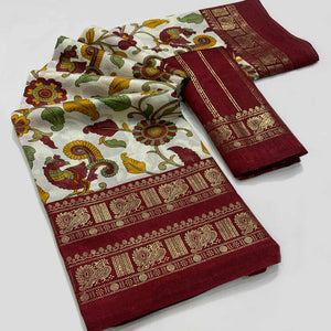 ARSA-KALMKARI2-MAROON