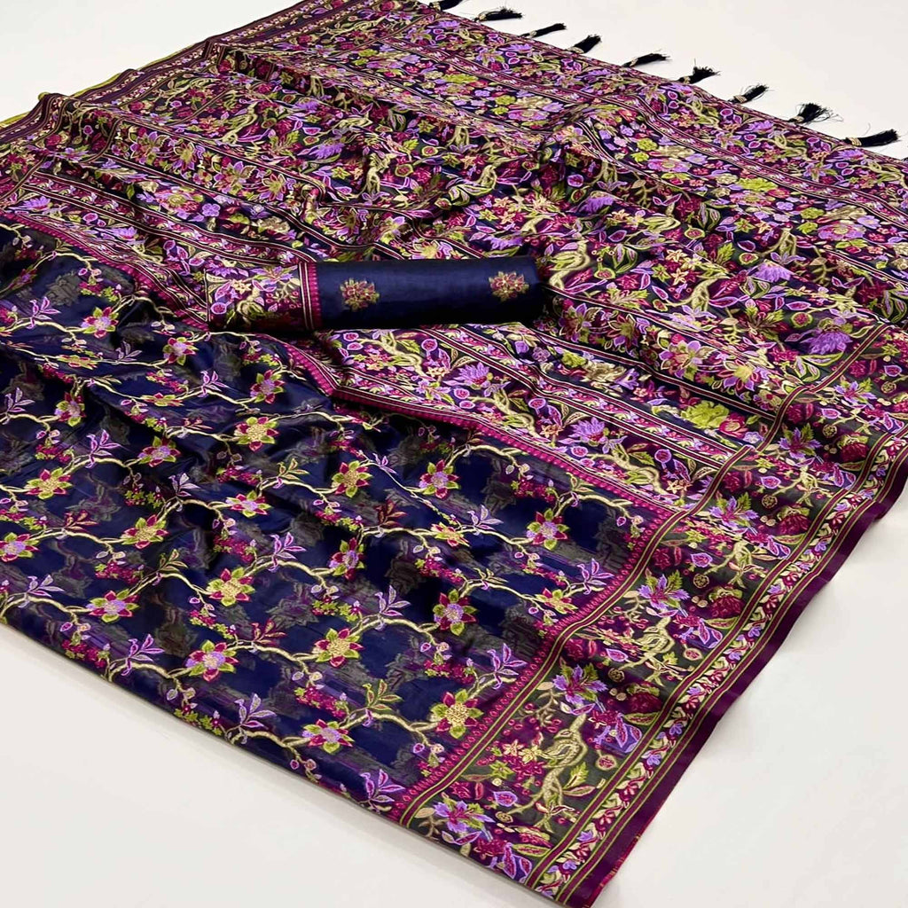 Navi organza saree