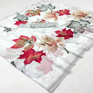 Elegant White Floral Digital Printed Georgette Saree For Chic Celebrations