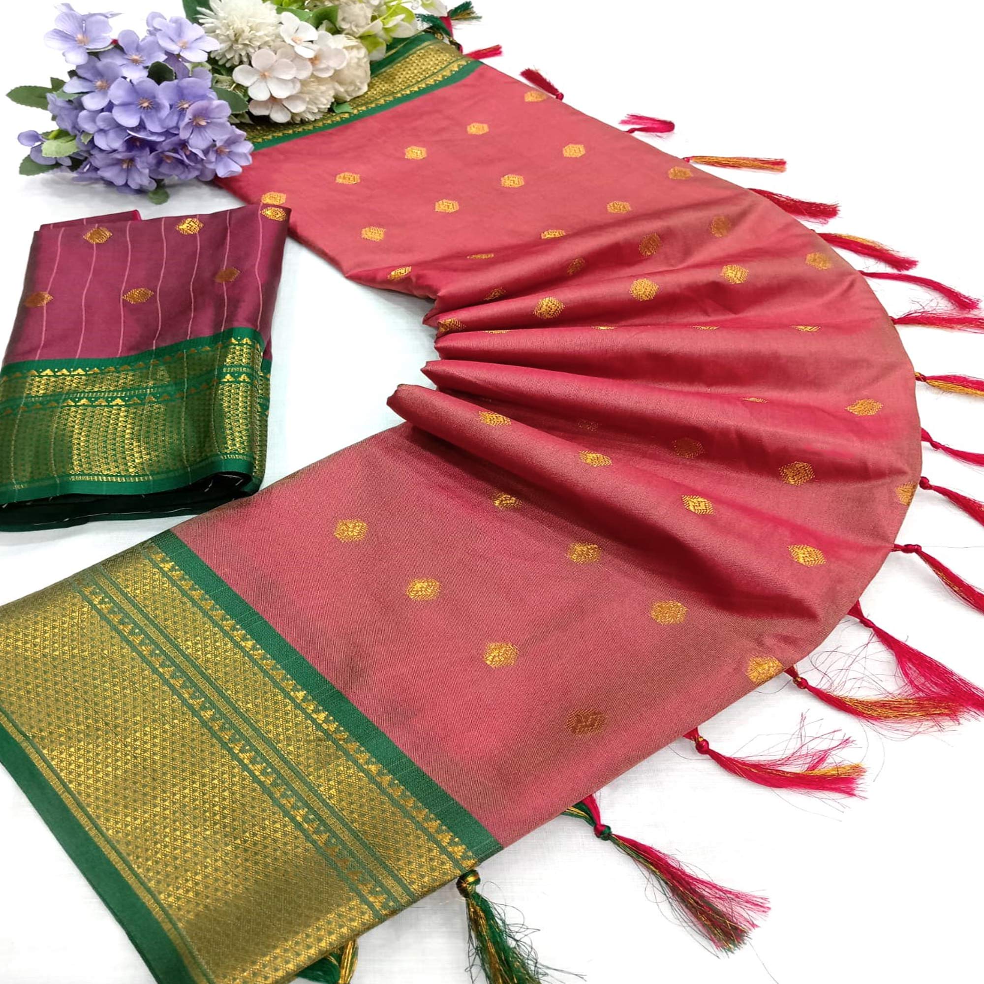 HELFAB-KANJIVARAM-PEACH