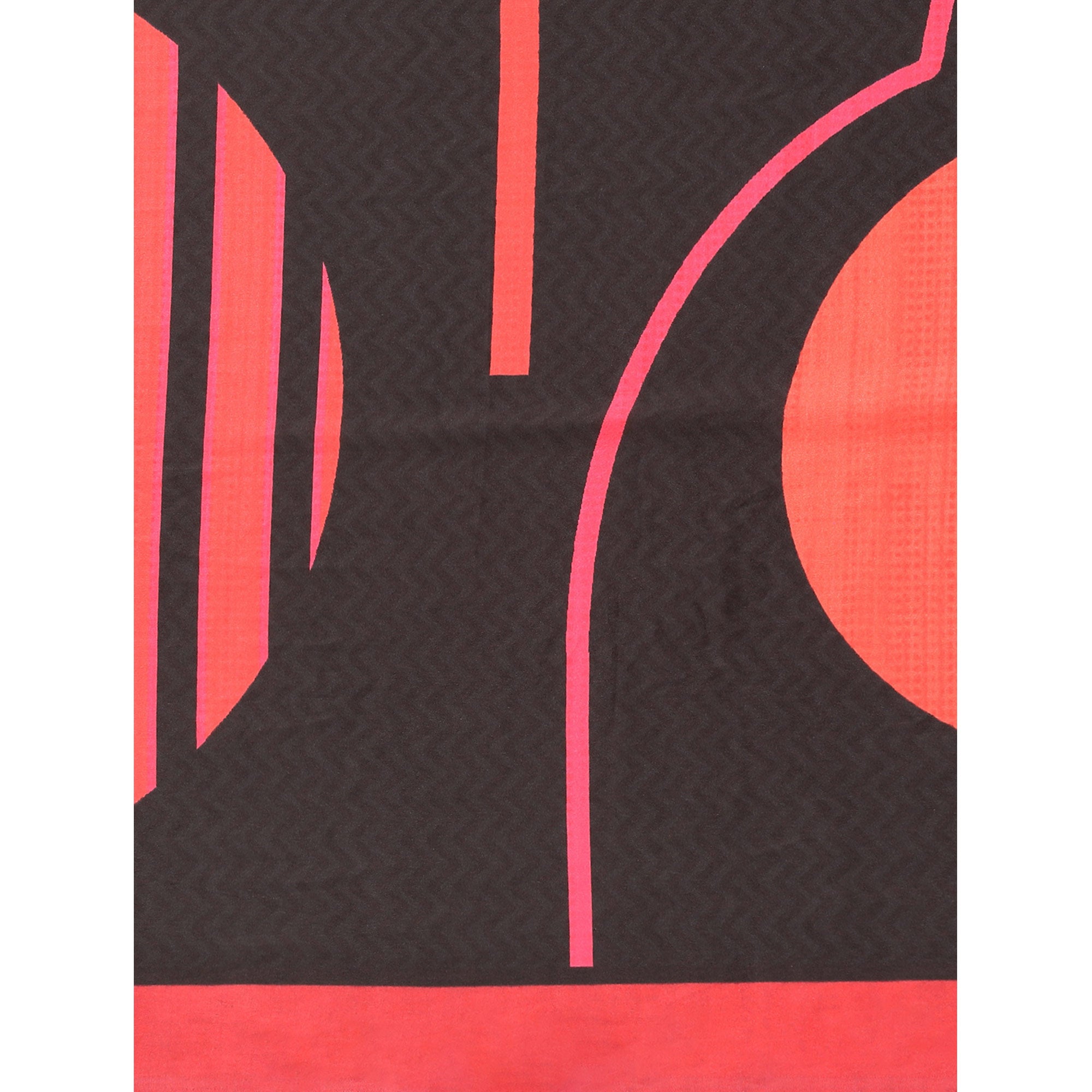 Multicolor Printed Pure Silk Saree