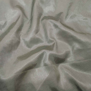 Grey Sequins Embroidered Organza Dress Material