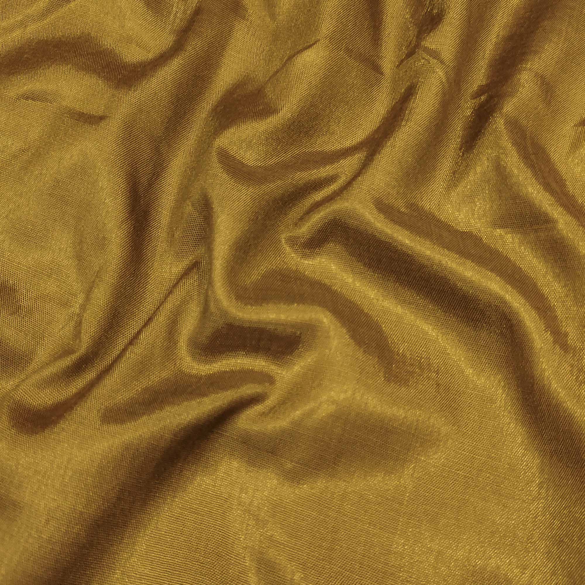 Olive Green Woven Banarasi Silk Dress Material