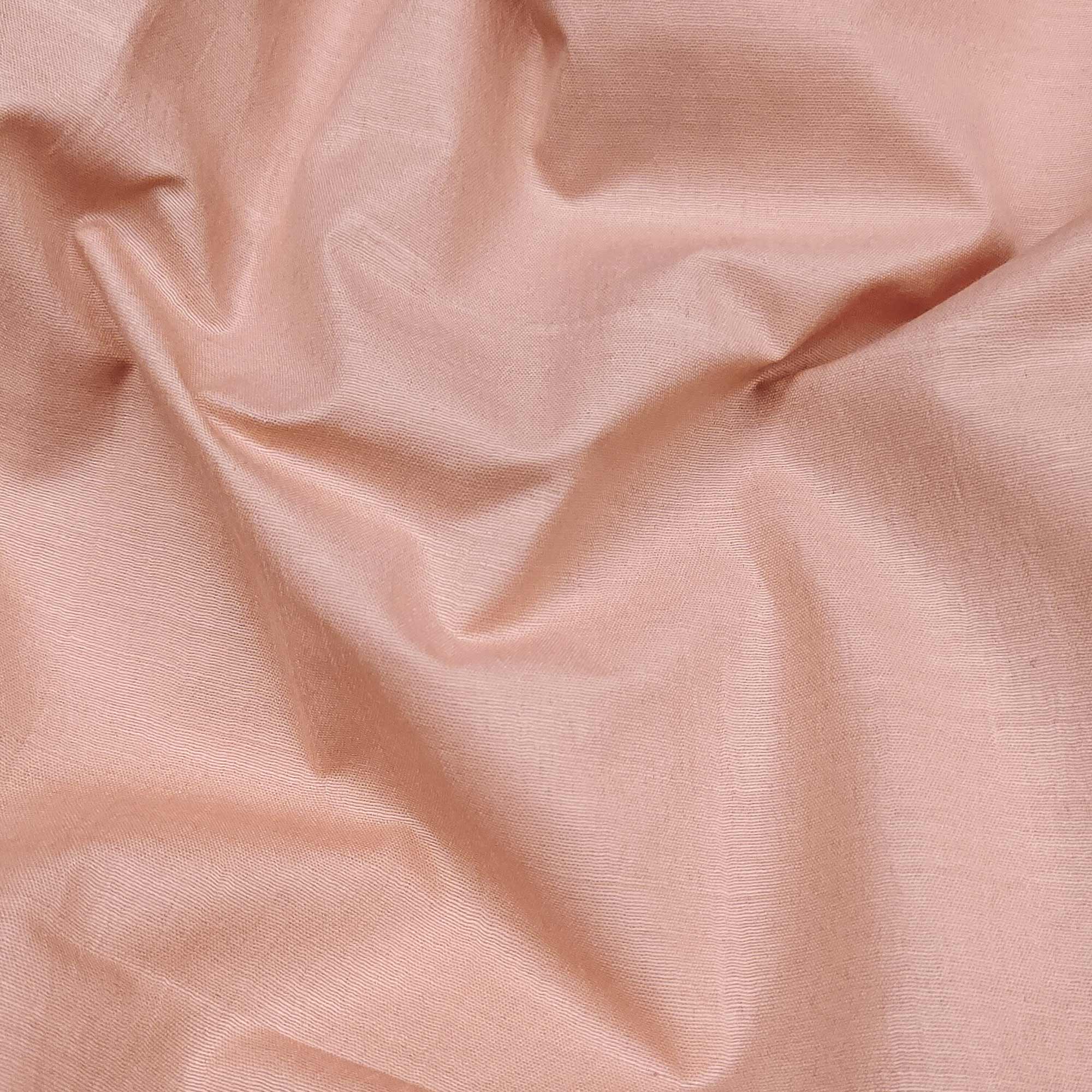 Mauve Embroidered Cotton Blend Dress Material