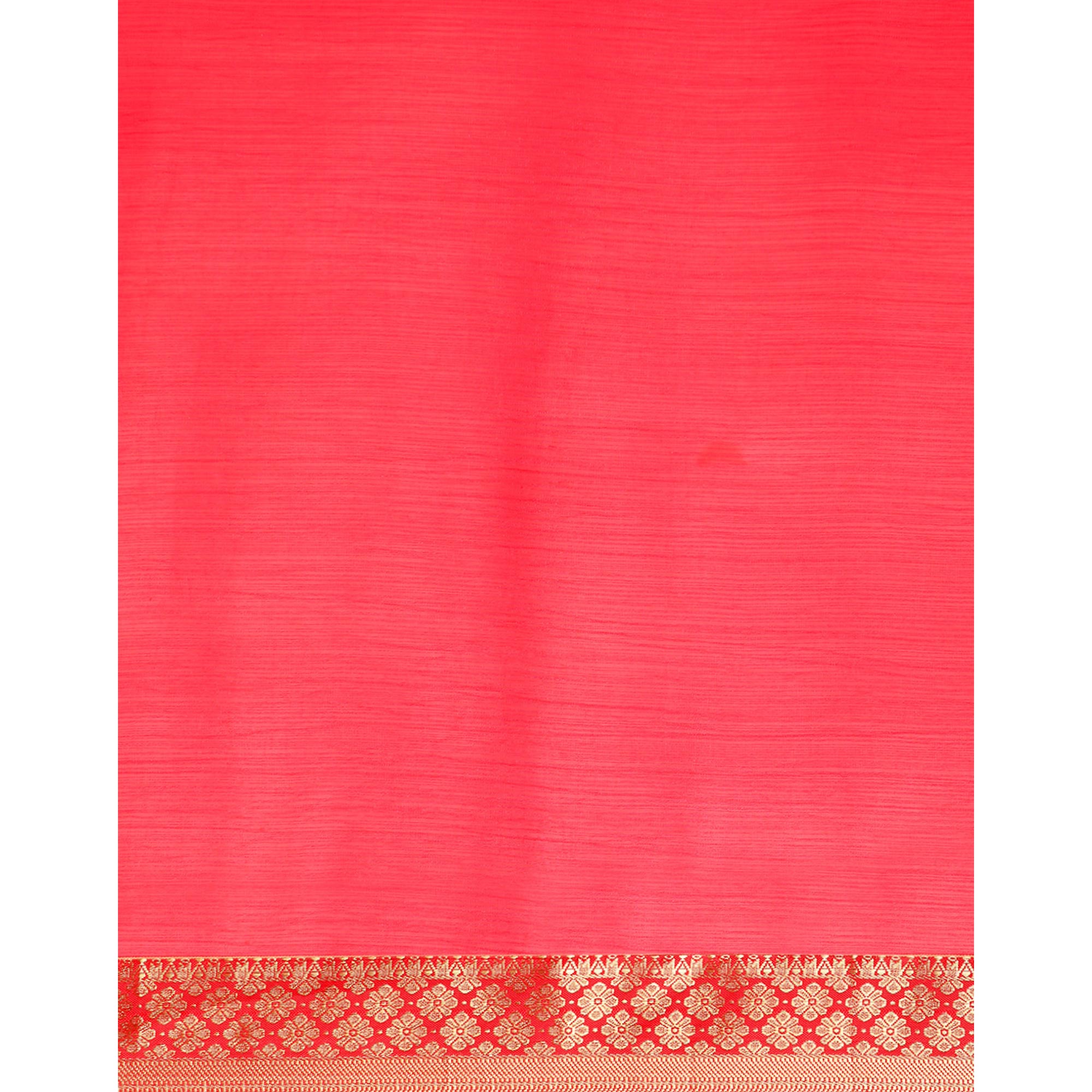 Pink Swarovski Work Chiffon Saree With Zari Border