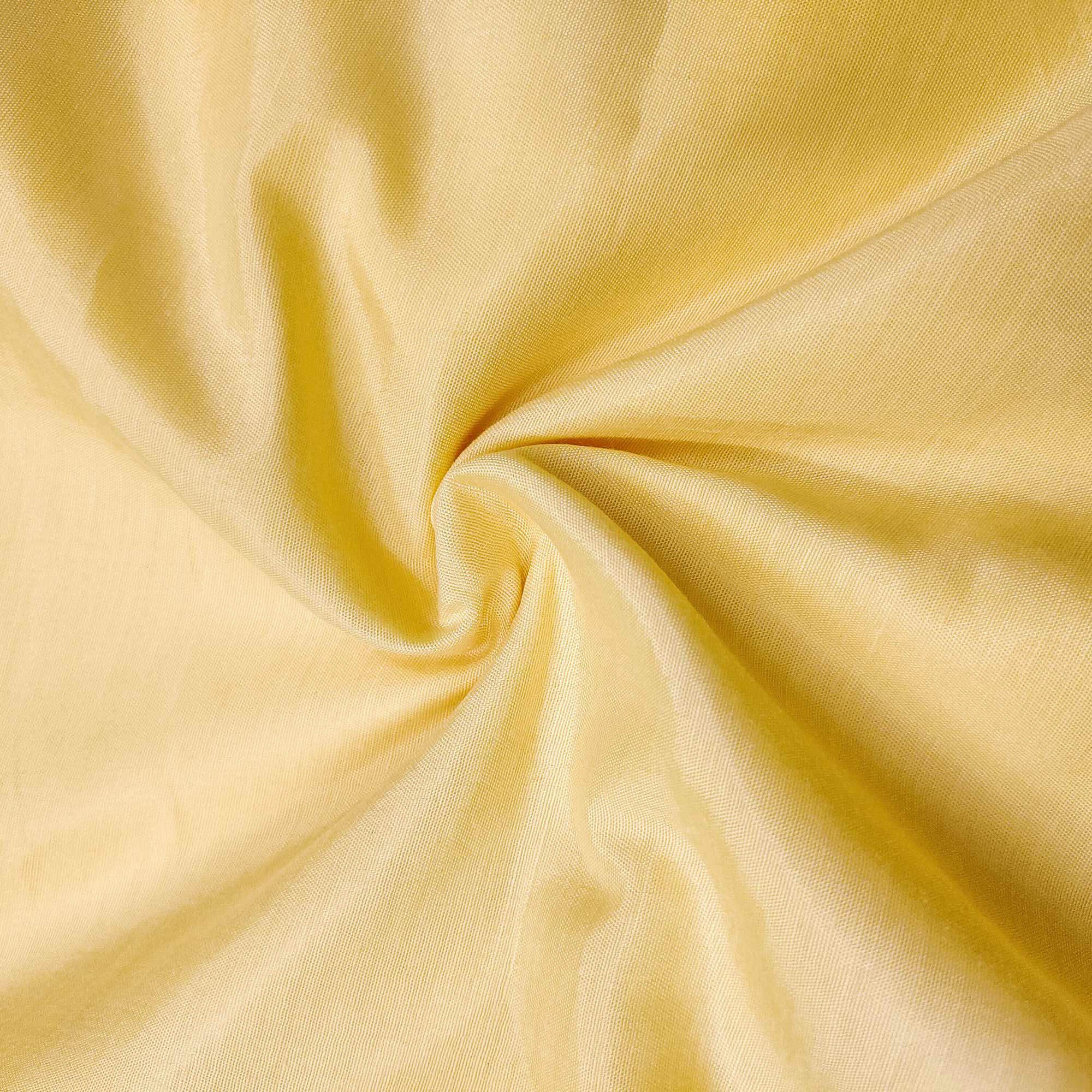 Yellow Floral Printed With Hand Embroidery Chanderi Dress Material