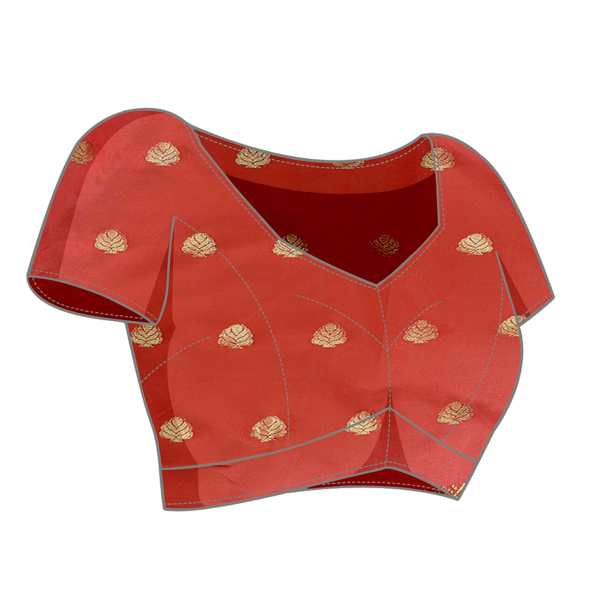 Green Woven Banarasi Silk Saree