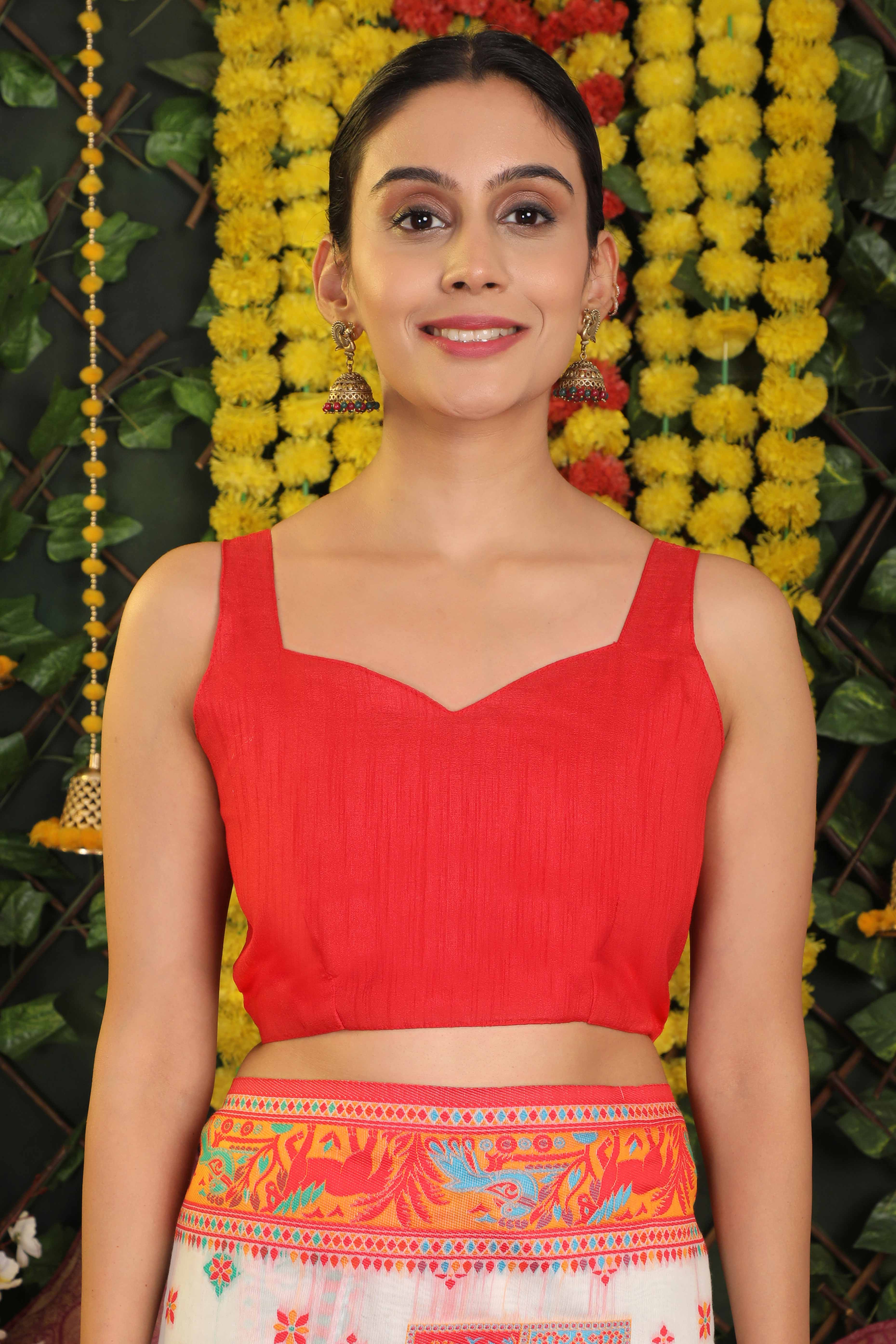 White Linen Cotton Saree Adorned With Floral Zari Weaving & Tassel Pallu