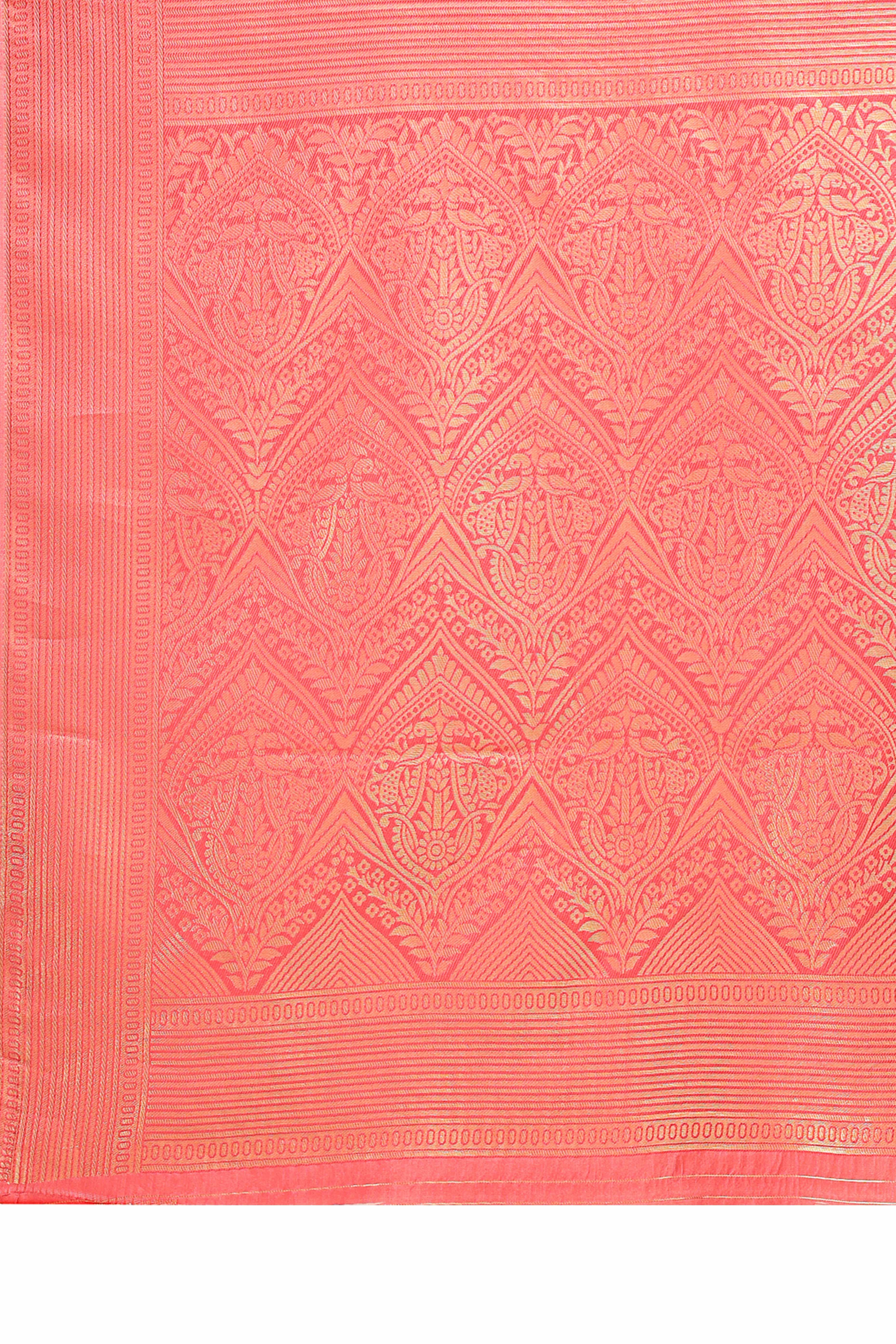 Yellow Zari Woven Banarasi Silk Saree with Luxurious Detailing