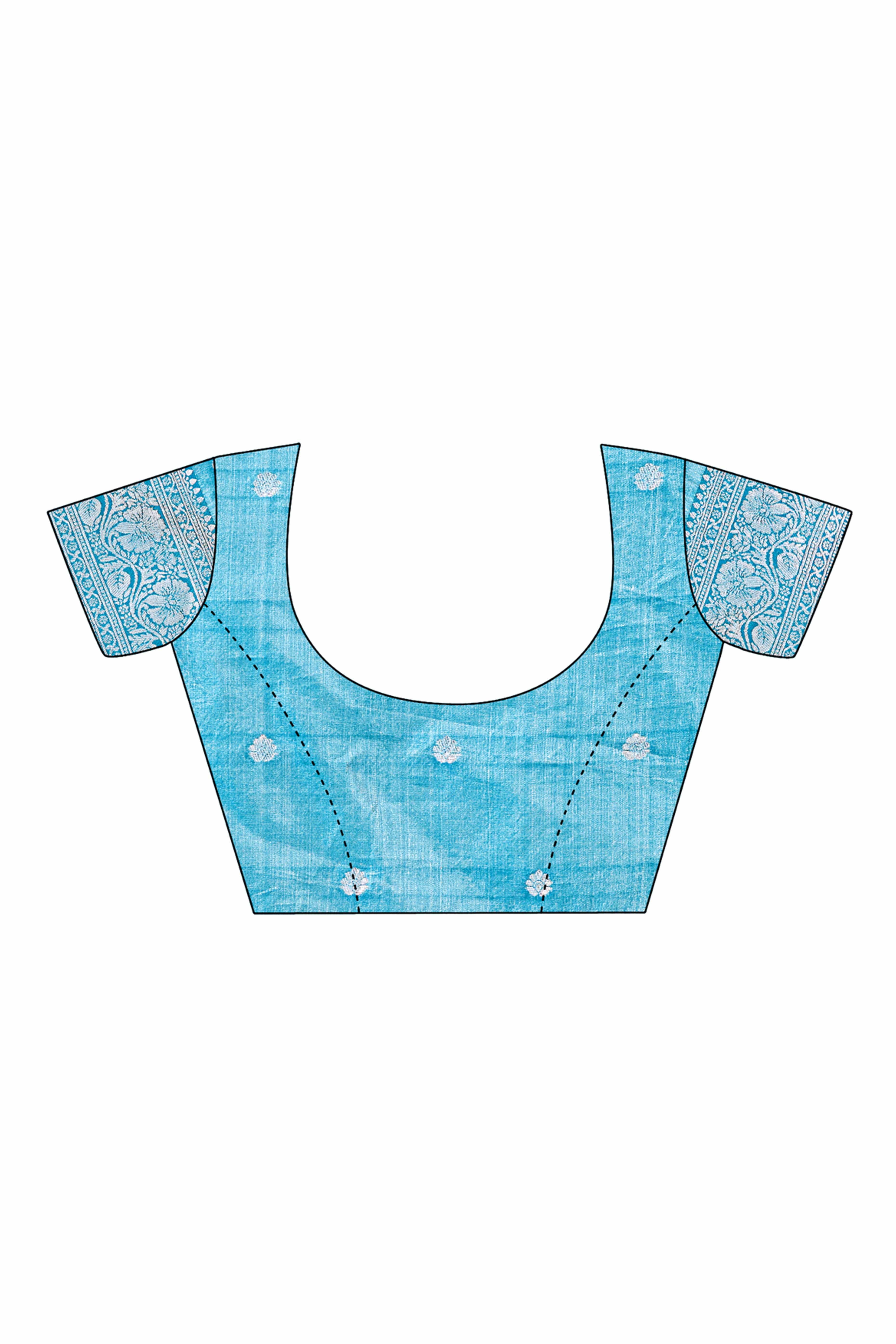 Yellow Lichi Silk Blend Saree With Intricate Paisley Zari Weave & Graceful Tassels