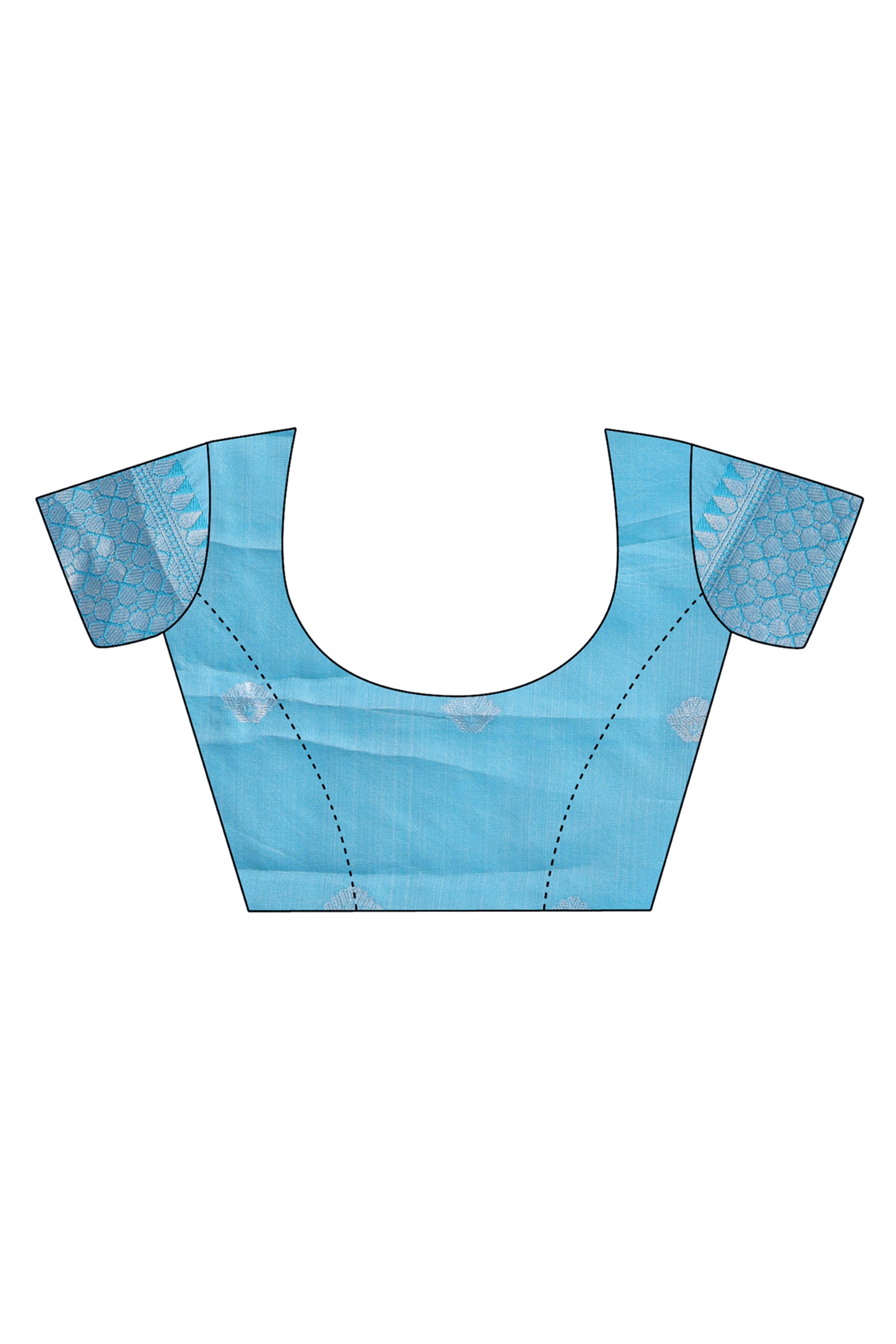 Vibrant Mustard Zari Weaving Silk Blend Saree with Golden Splendor