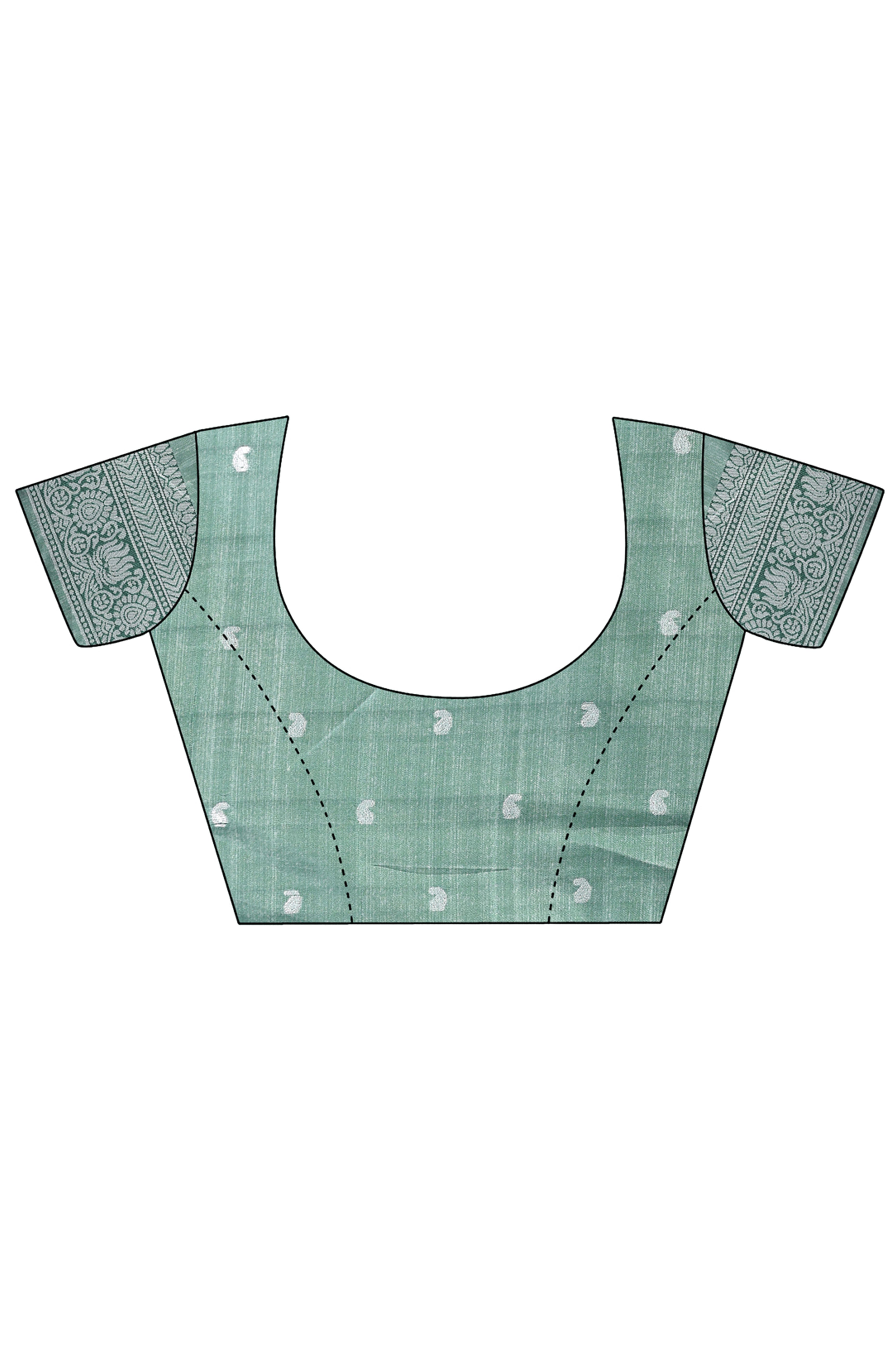 Cream Banarasi Weave in Checked Design with Lustrous Zari Embellishments