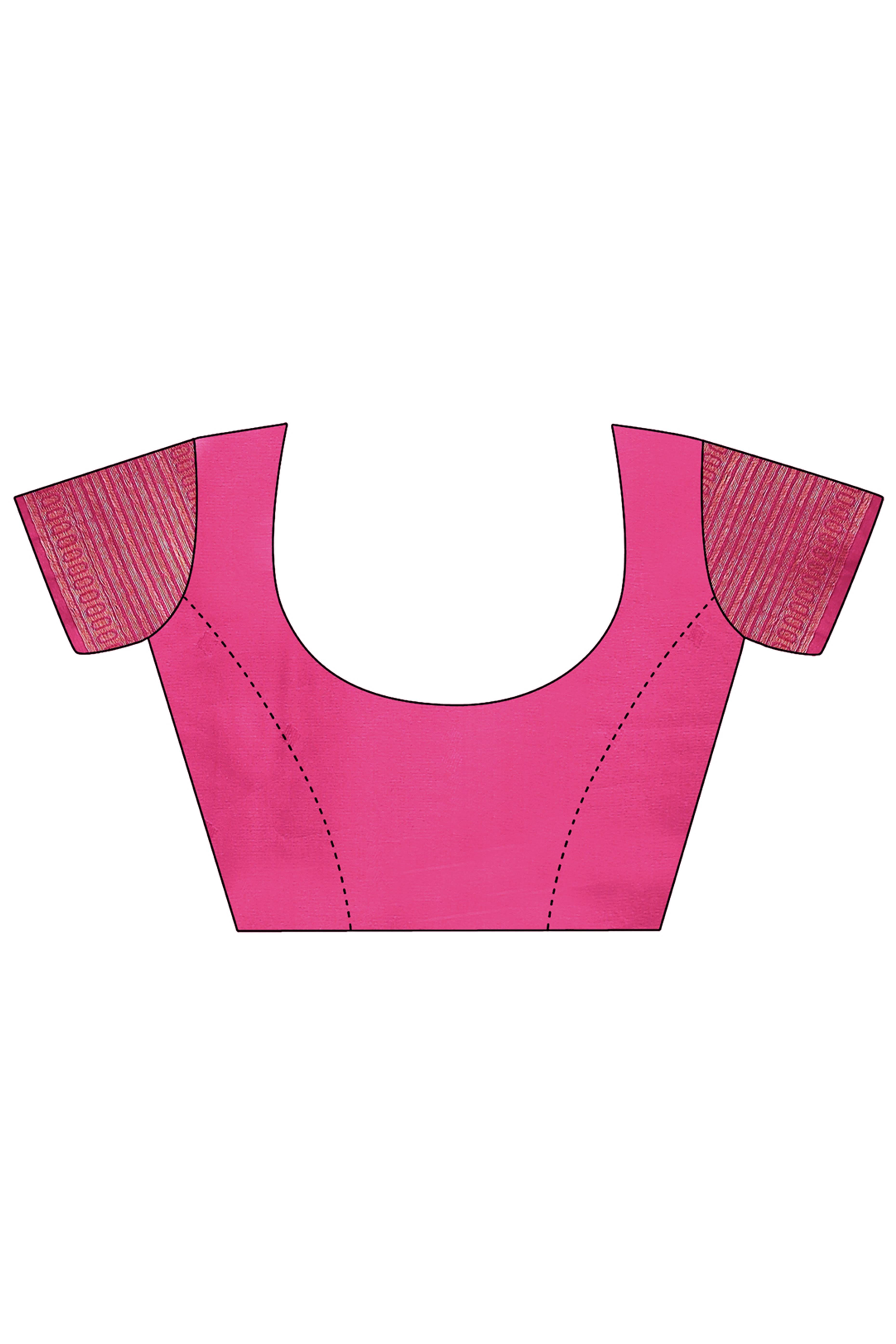 Light Pink Zari Woven Banarasi Silk Saree with Luxurious Detailing