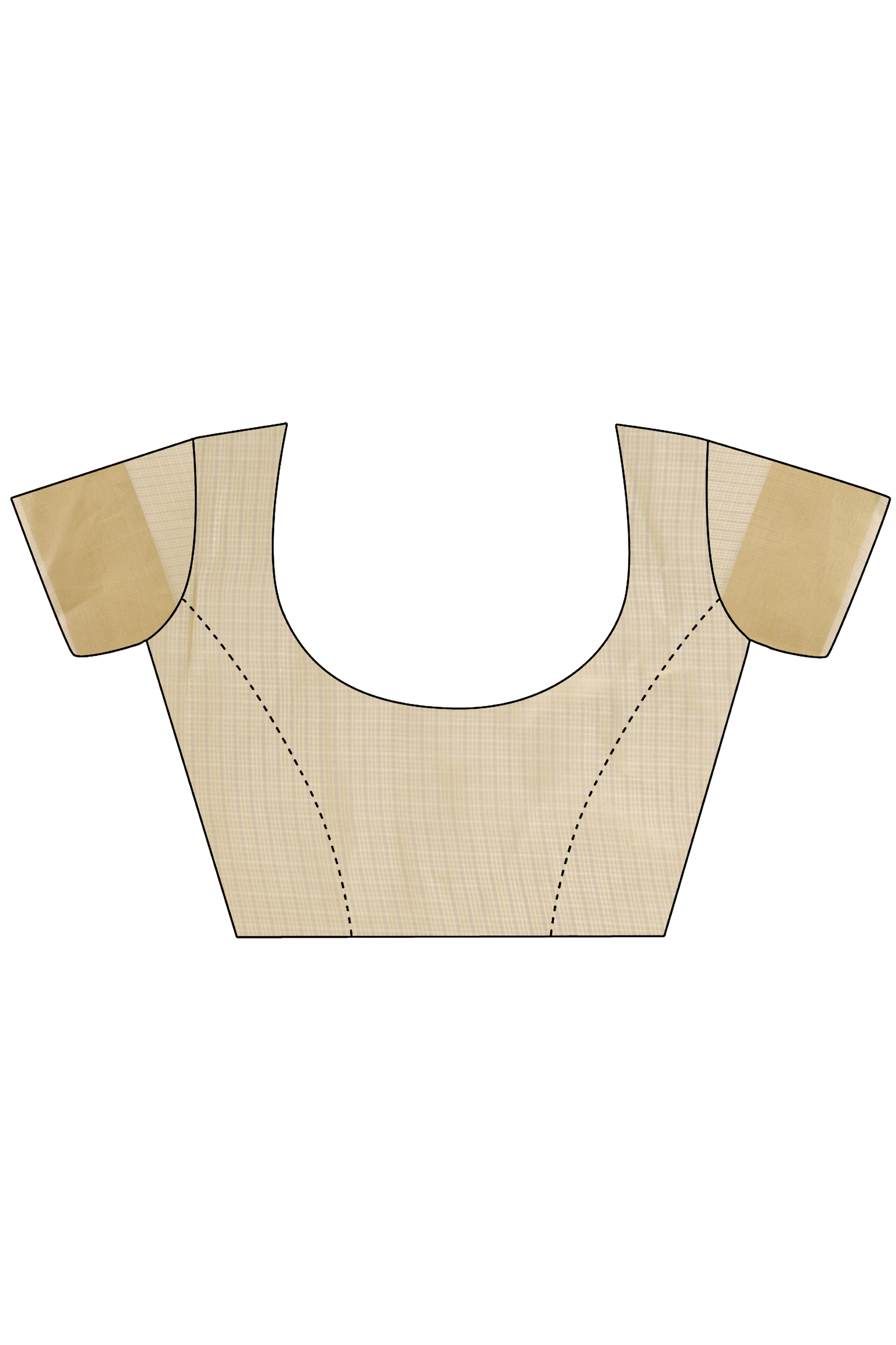 Light Yellow Zari Woven Organza Saree With Graceful Tassel Border