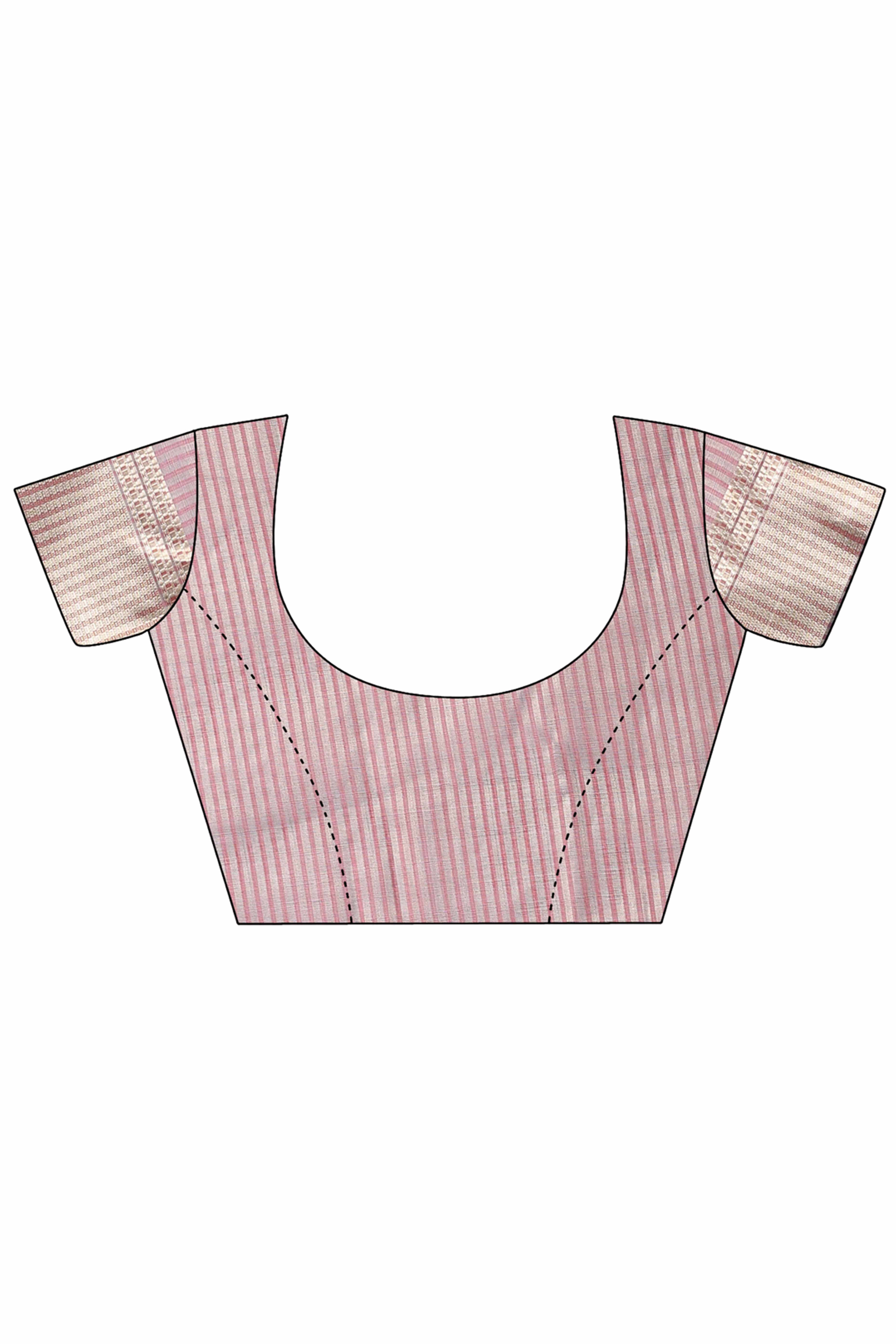 Red Organza Saree with Zari Border Weaving Elegance