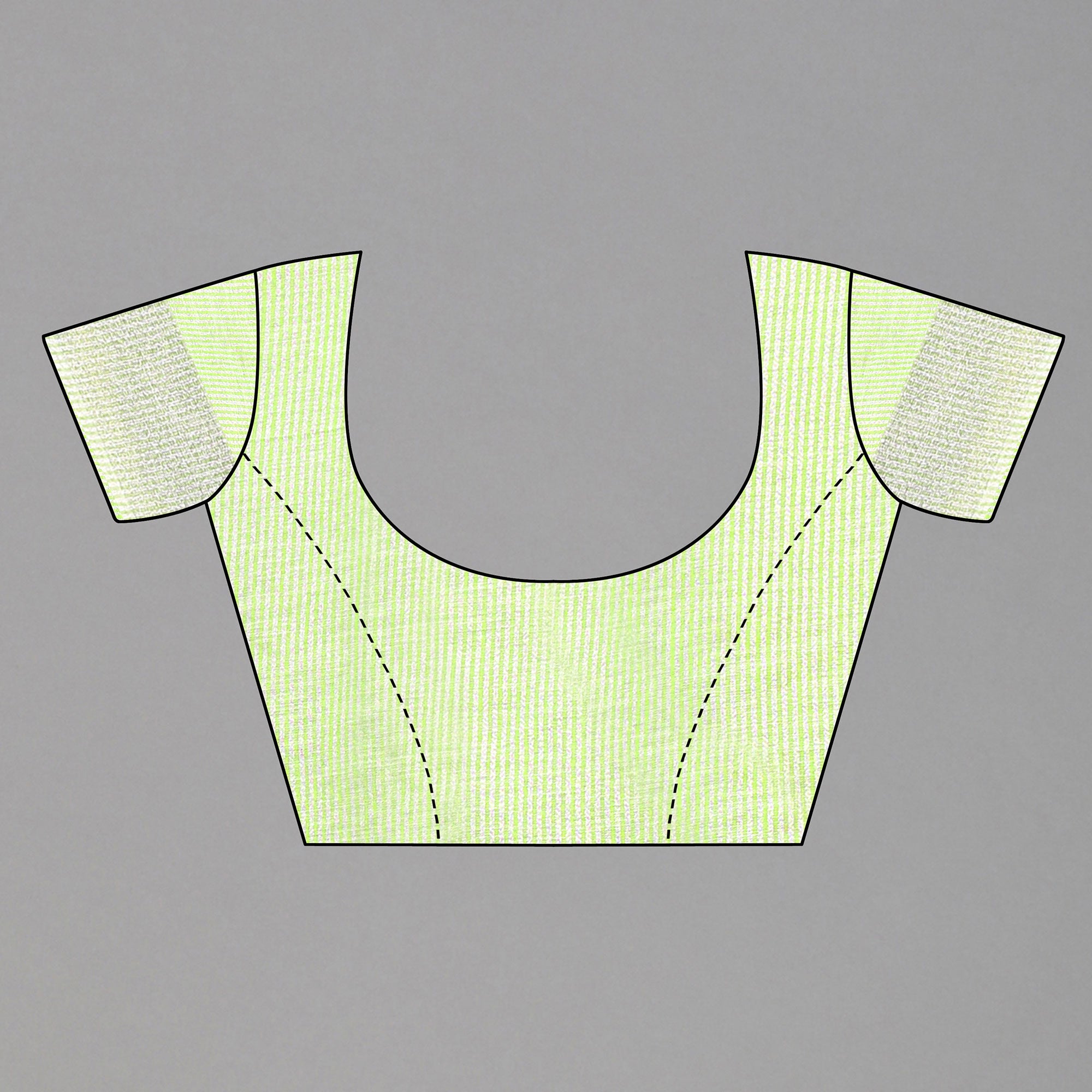 Green Embroidered Cotton Silk Saree With Tassels