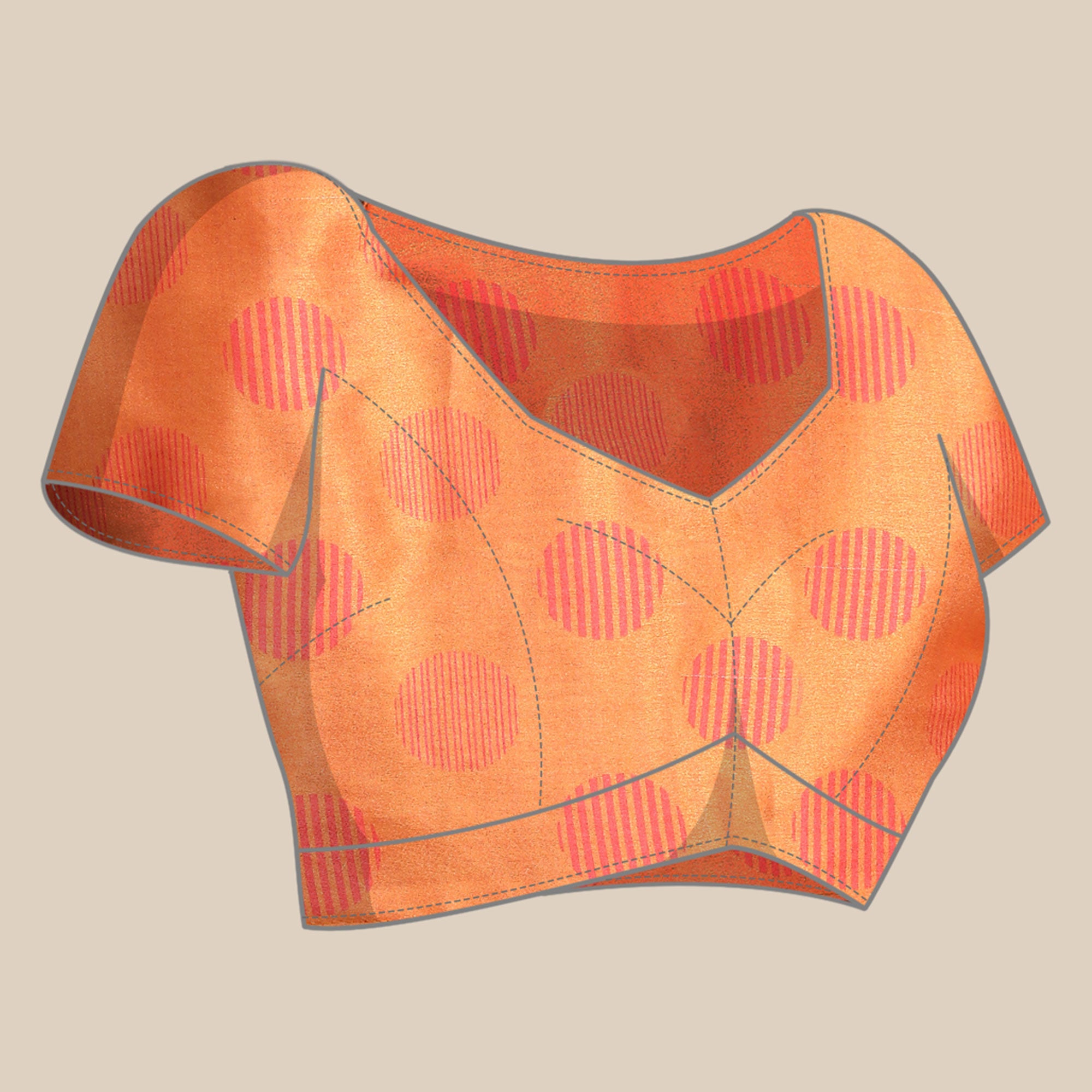 Multicolor Printed Pure Silk Saree