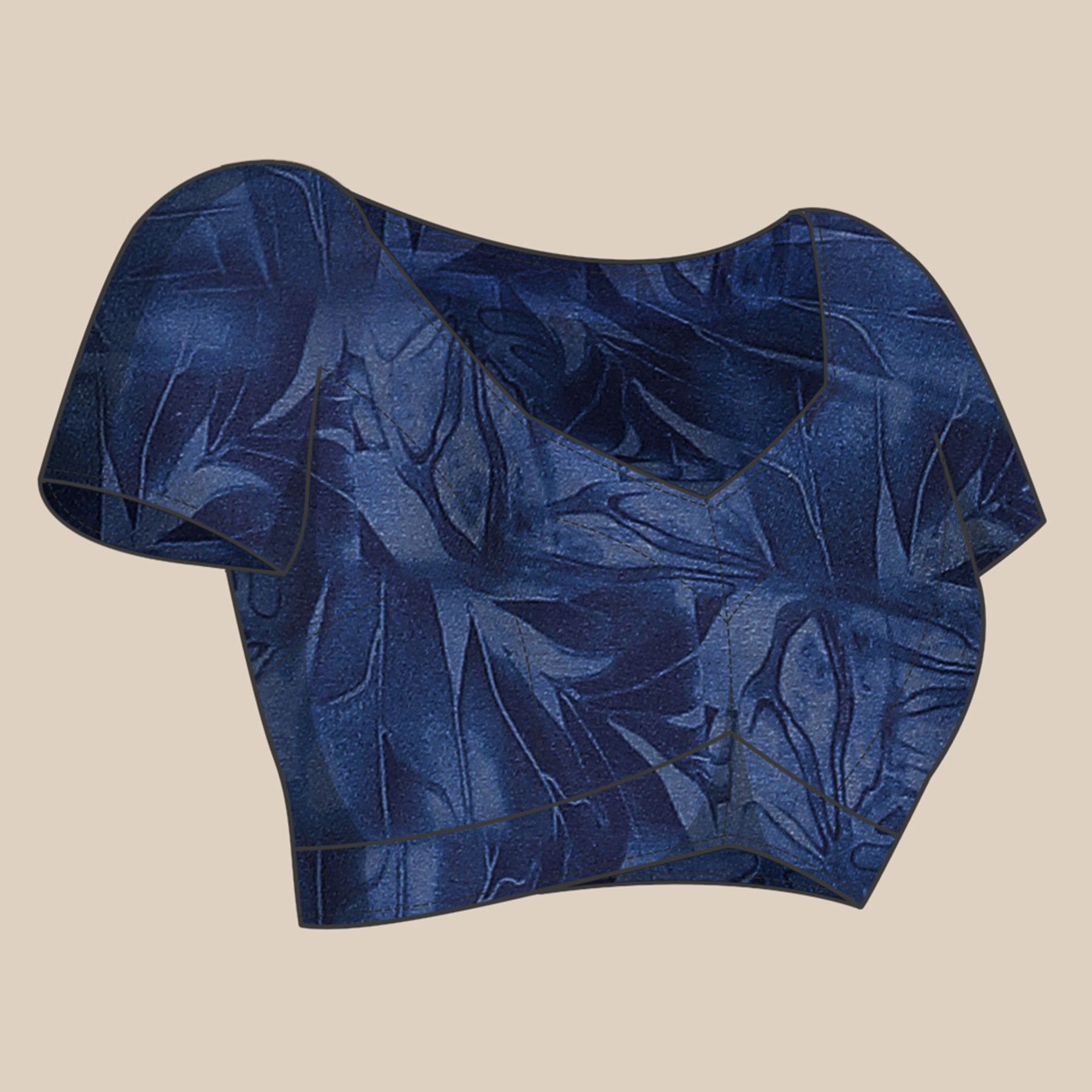 Multicolor Printed Pure Silk Saree