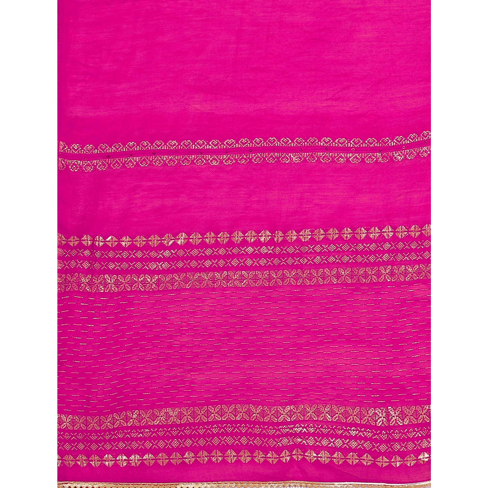 Rani Pink Mirror Embroidered Viscose Salwar Suit