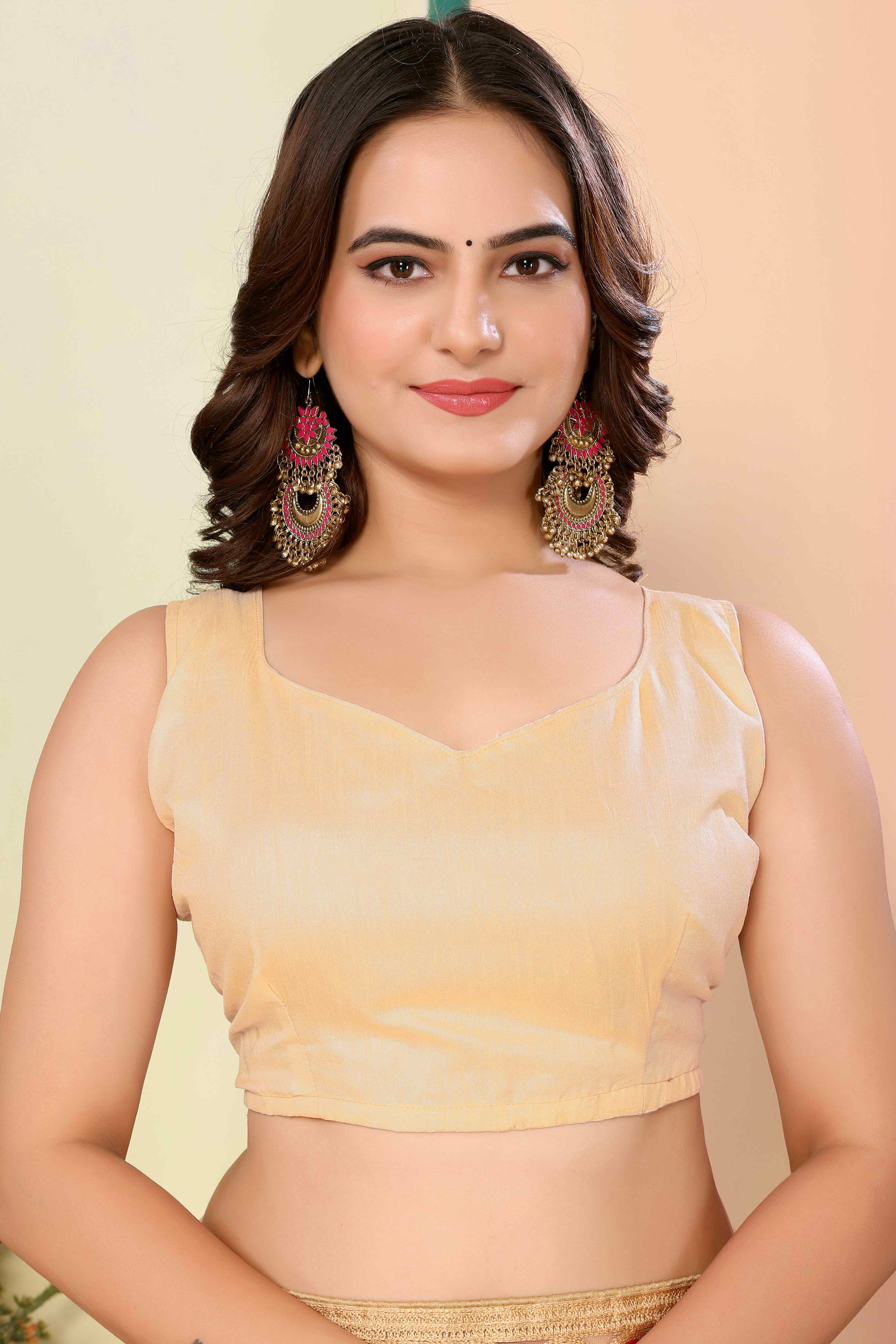 Chikoo Floral Embroidered Net Saree