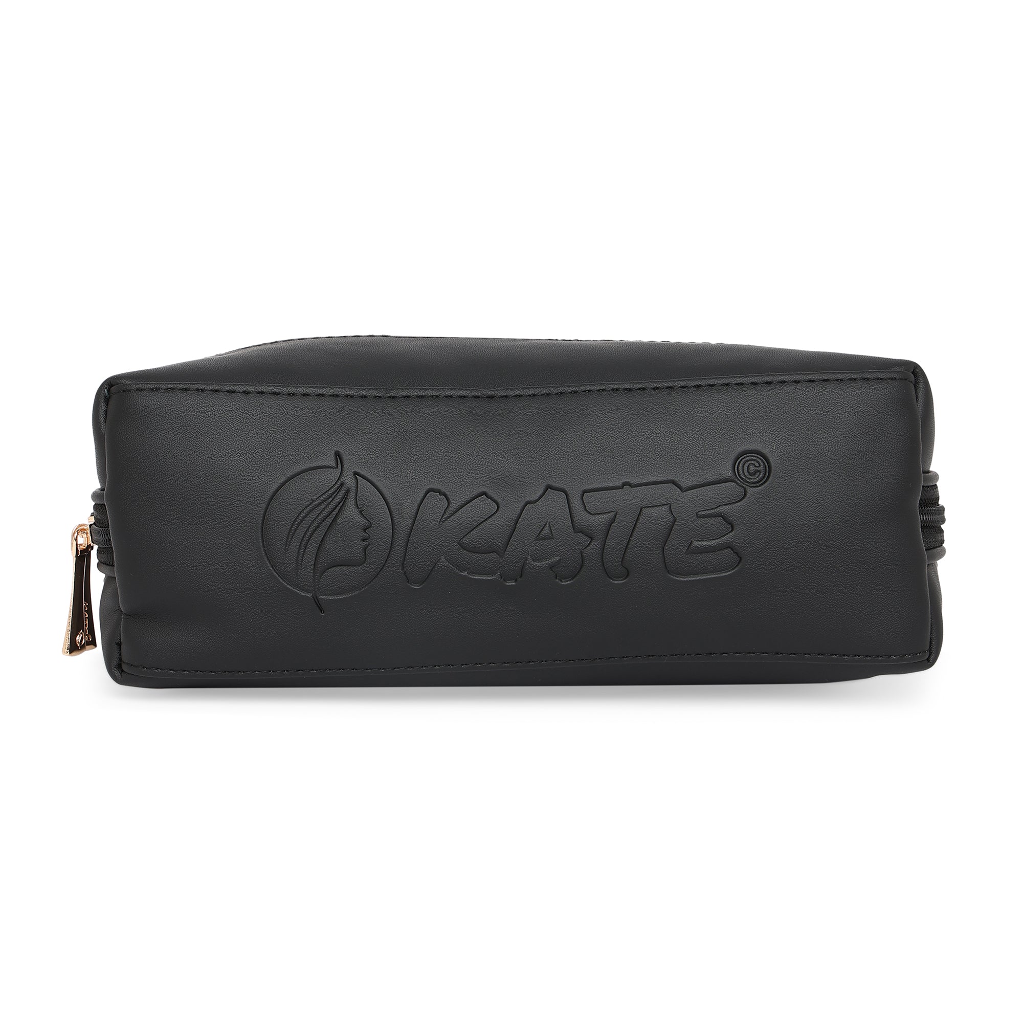 Black Women Vegan Leather Handbag With Belt