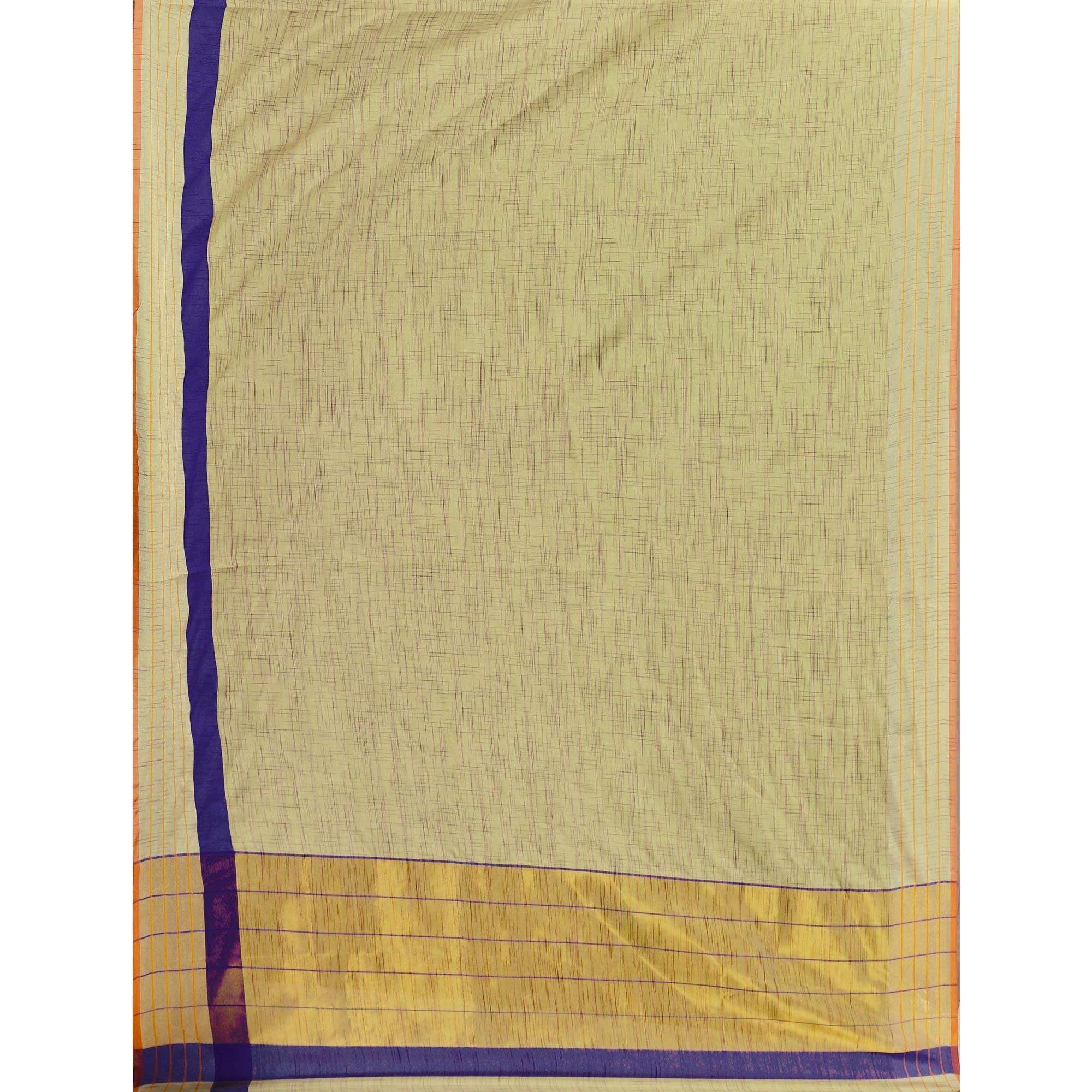 Appealing Green Colored Casual Printed Art Silk Saree - Peachmode