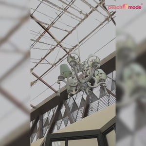 Dark Green Floral Woven Modal Saree