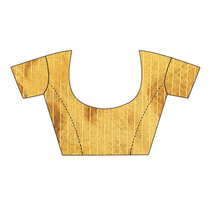 Blissful Green Colored Casual Wear Cotton Silk Saree - Peachmode